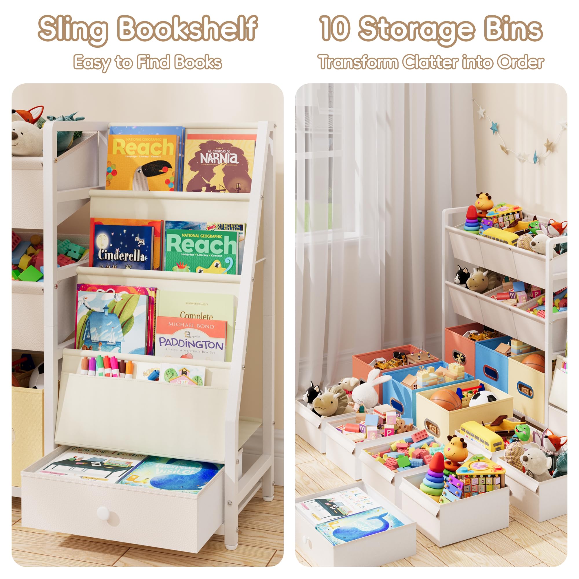 Misopily LMS1231B29 Kids-Bookcases - View #4