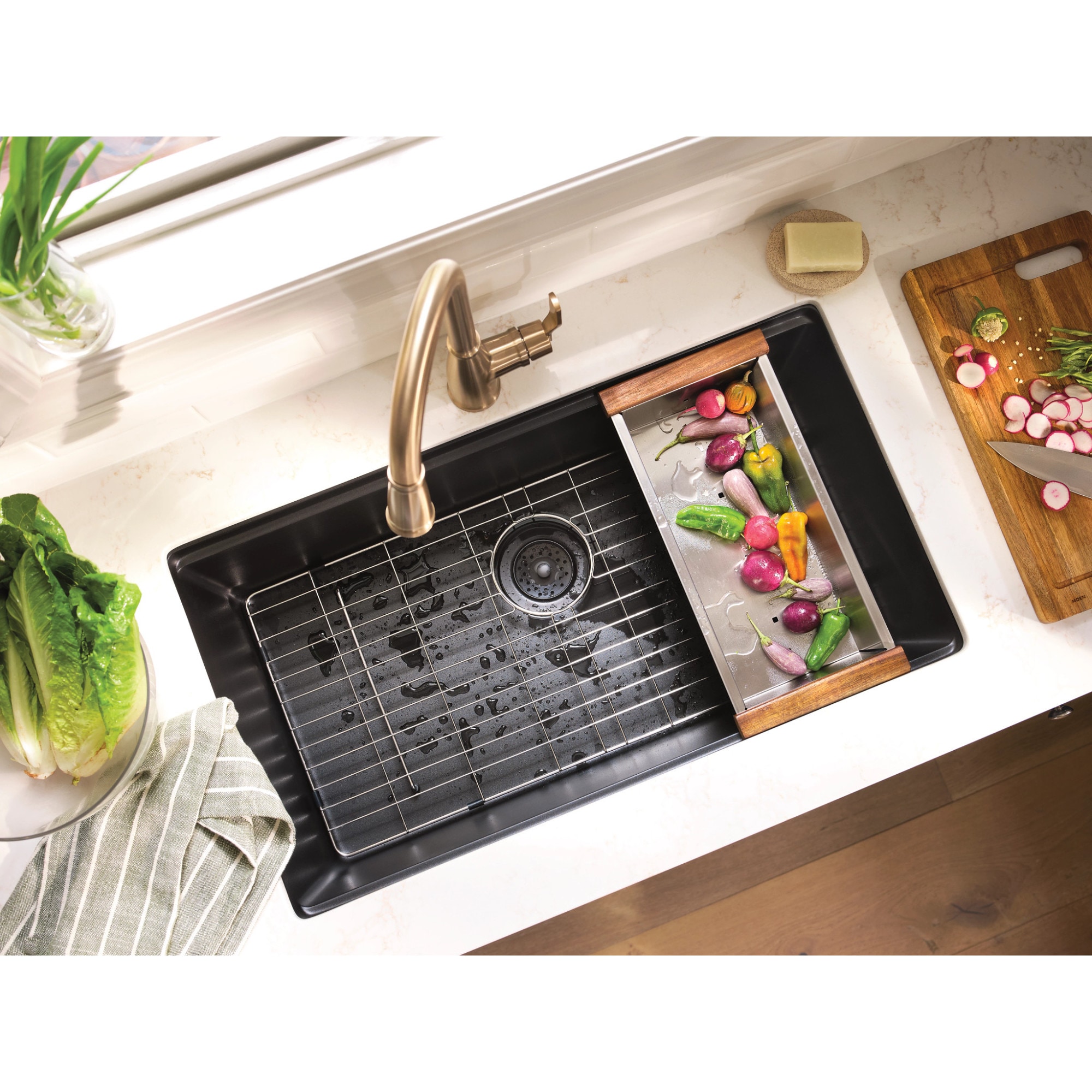 Moen 87071BZG Kitchen-Faucets - View #15