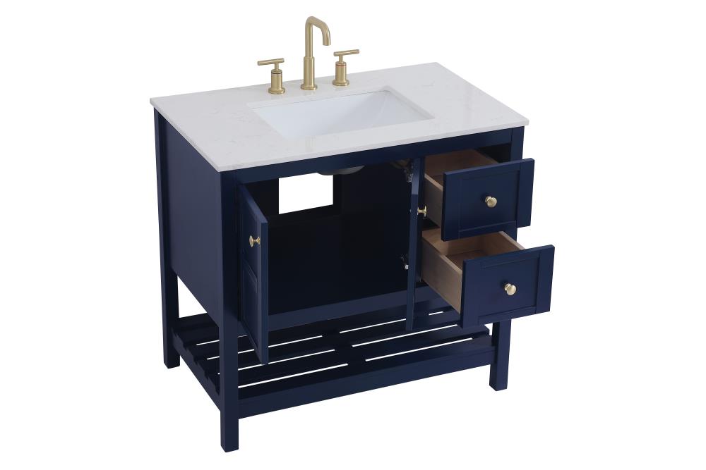 Elegant Decor FI49236BL Bath-Vanity-Combo - View #5