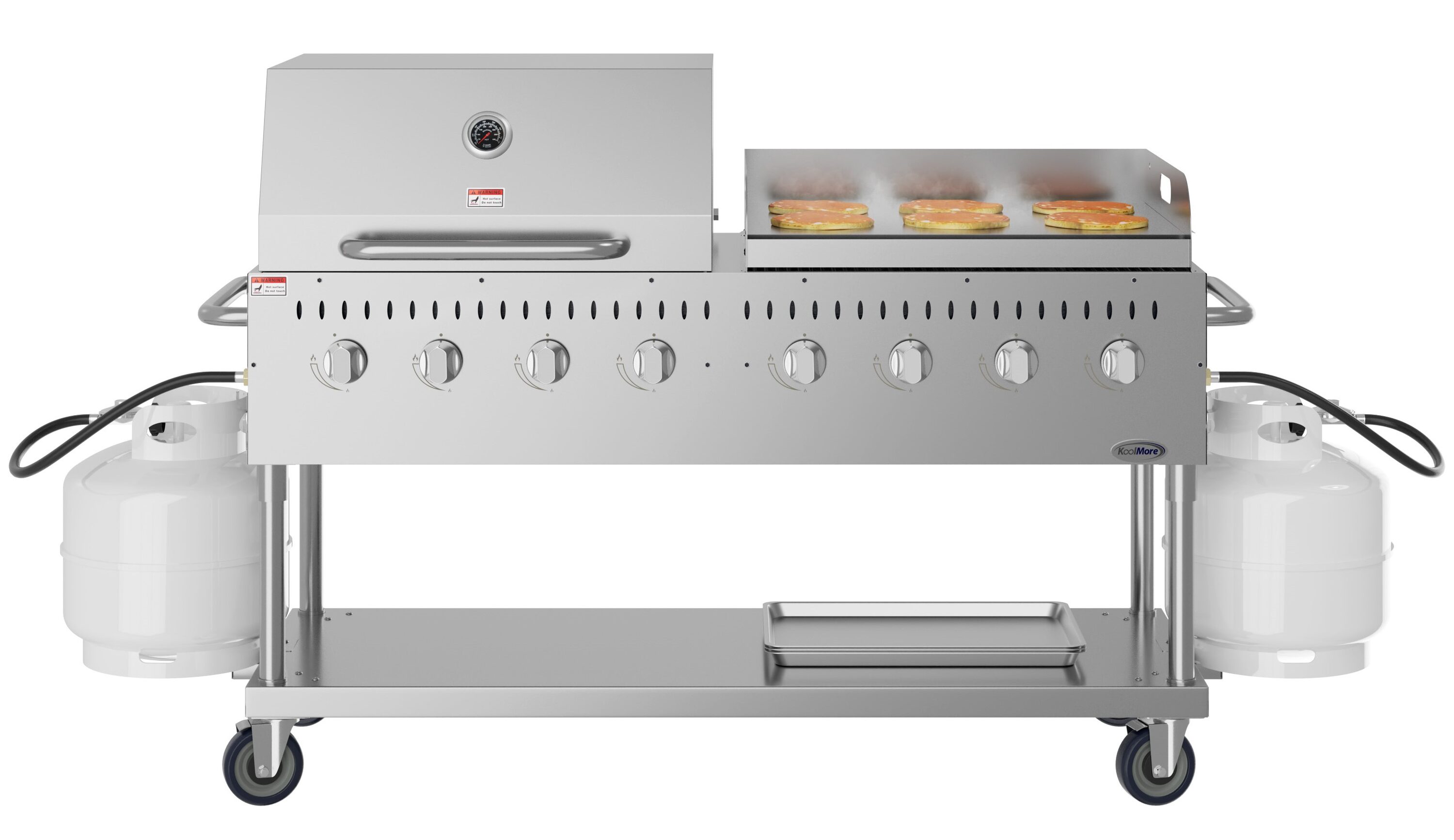 KoolMore LOW-CGKIT6-D30G30 Gas-Grill - View #5