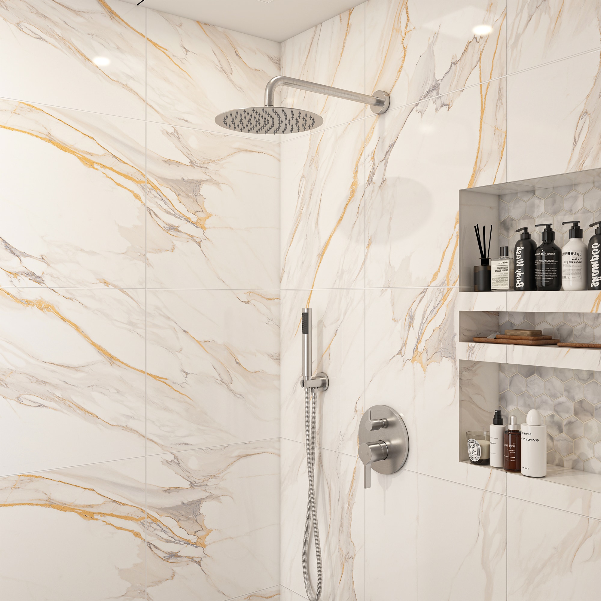 Clihome CL-026SS-SL Showerhead-Bar-Panels - View #7