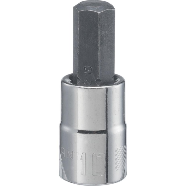 CRAFTSMAN 3/8-in Drive 10Mm Hex Bit Driver Socket in the Driver Sockets &  Sets department at