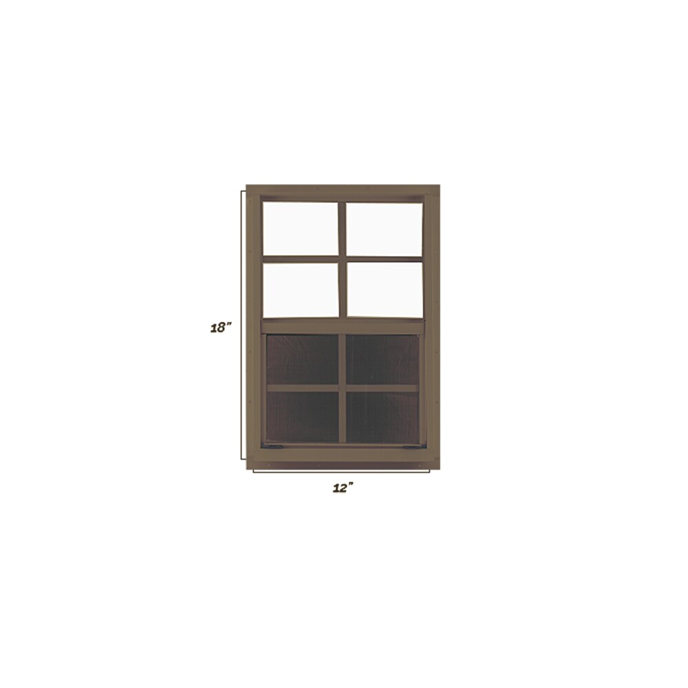 Shed Windows and More 1218BF Single-Hung-Windows - View #3