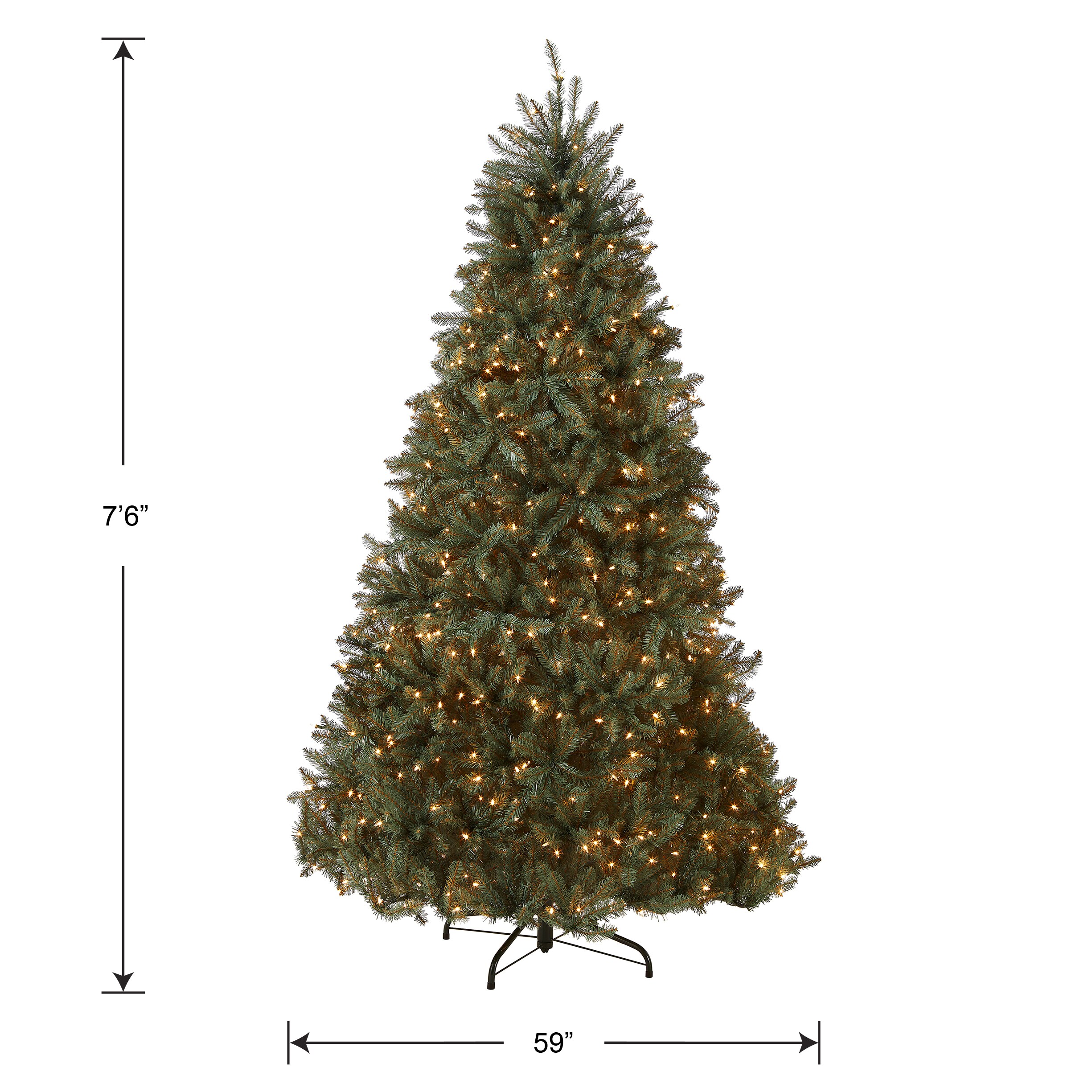 National Tree Company DUBH-75LO Artificial-Christmas-Trees - View #12