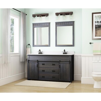 Style Selections Morriston 60 In, 60 Double Sink Vanity