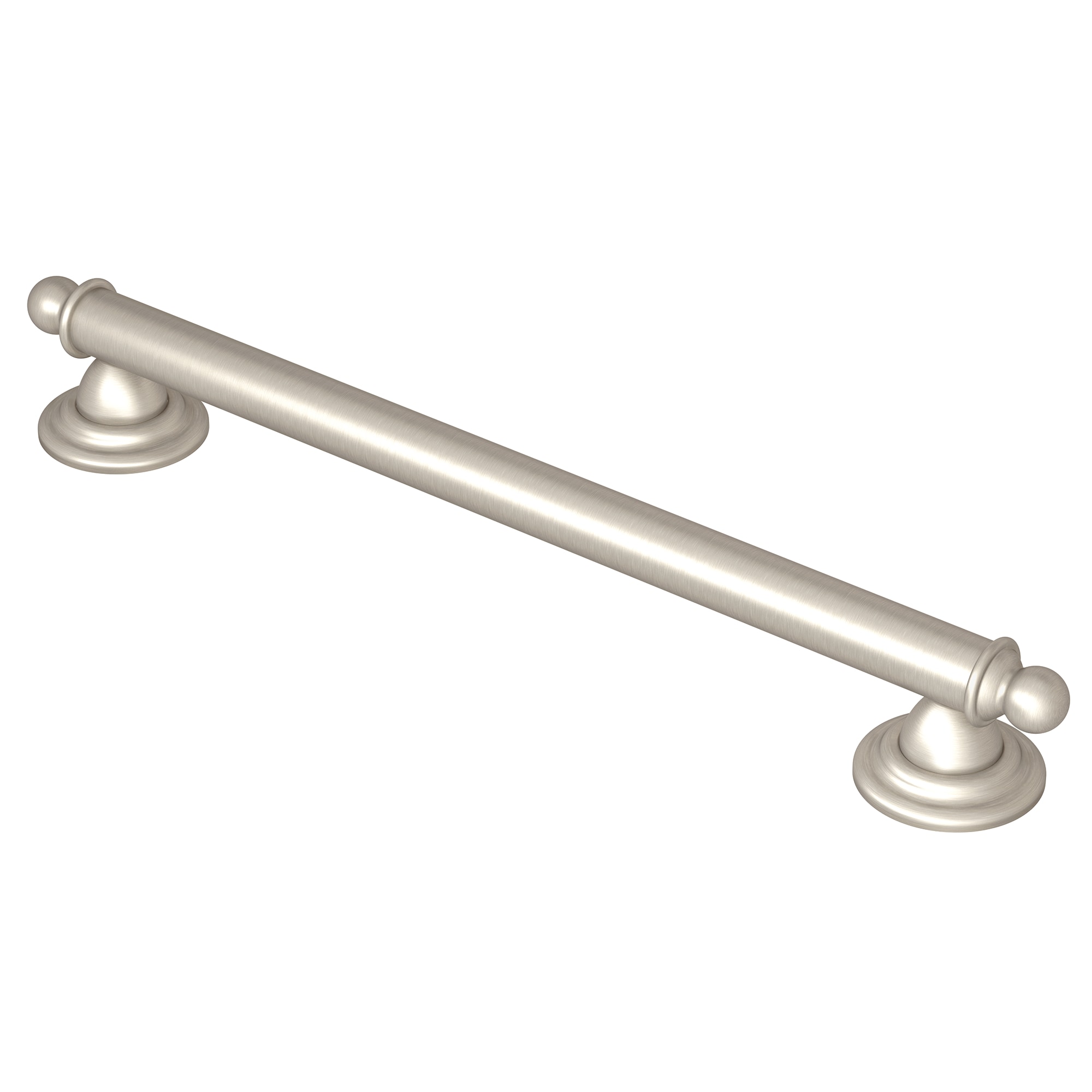 Moen Brantford 24-in Brushed Nickel Wall Mount (ADA Compliant) Grab Bar