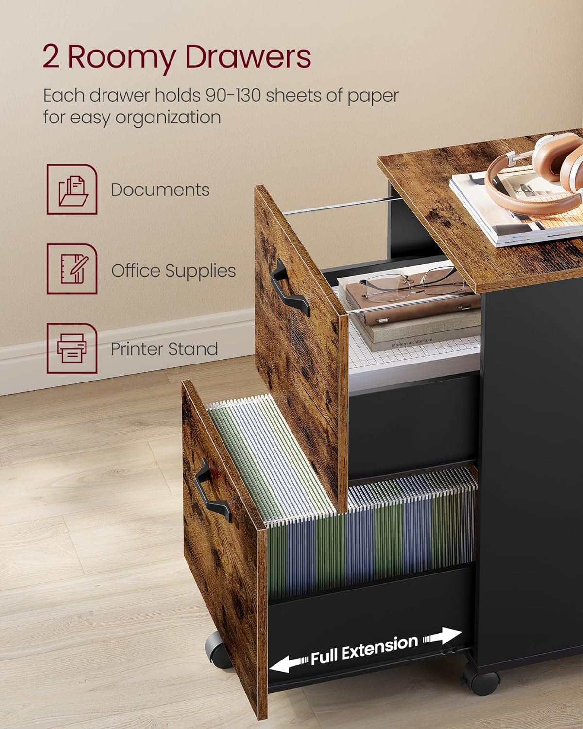 SONGMICS HOME OFC040B01V1 Filing-Cabinets - View #6