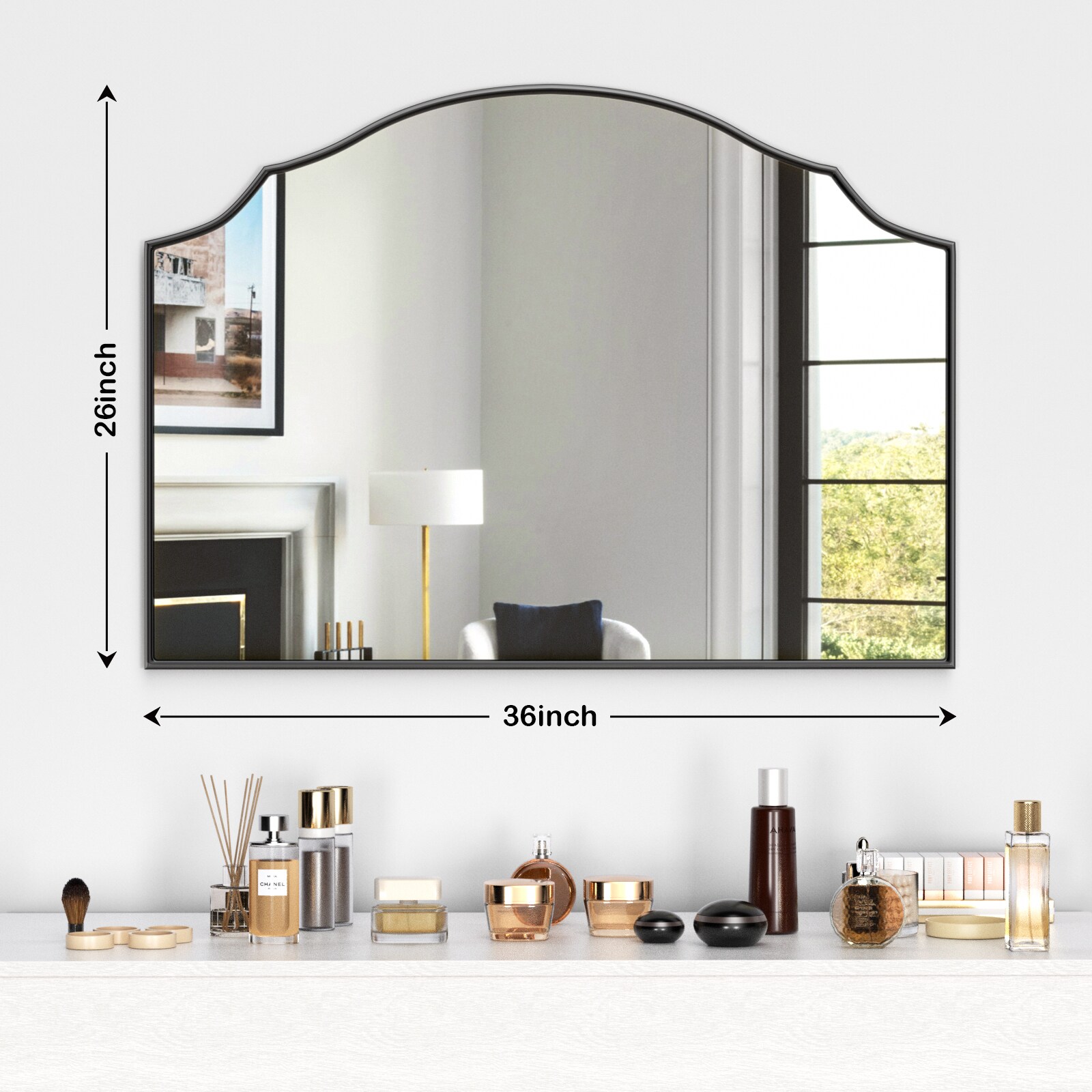 LOVMOR LS-F07500590B-YM Decor-Mirrors - View #2