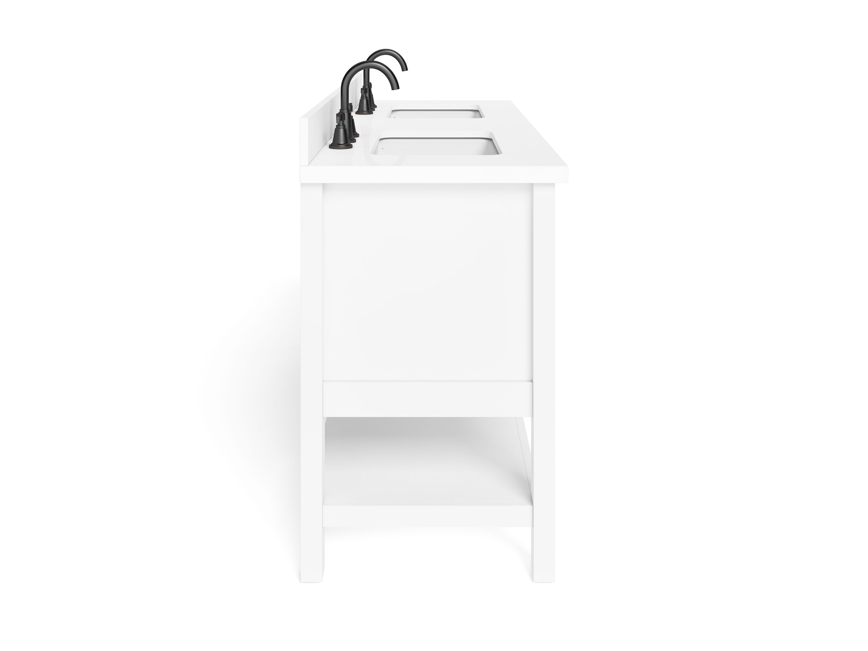 allen + roth WSL60RVSW Bath-Vanity-Combo - View #4