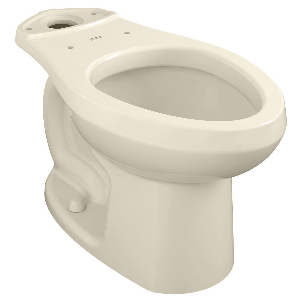 American Standard Colony Bone Elongated Standard Height Toilet Bowl In