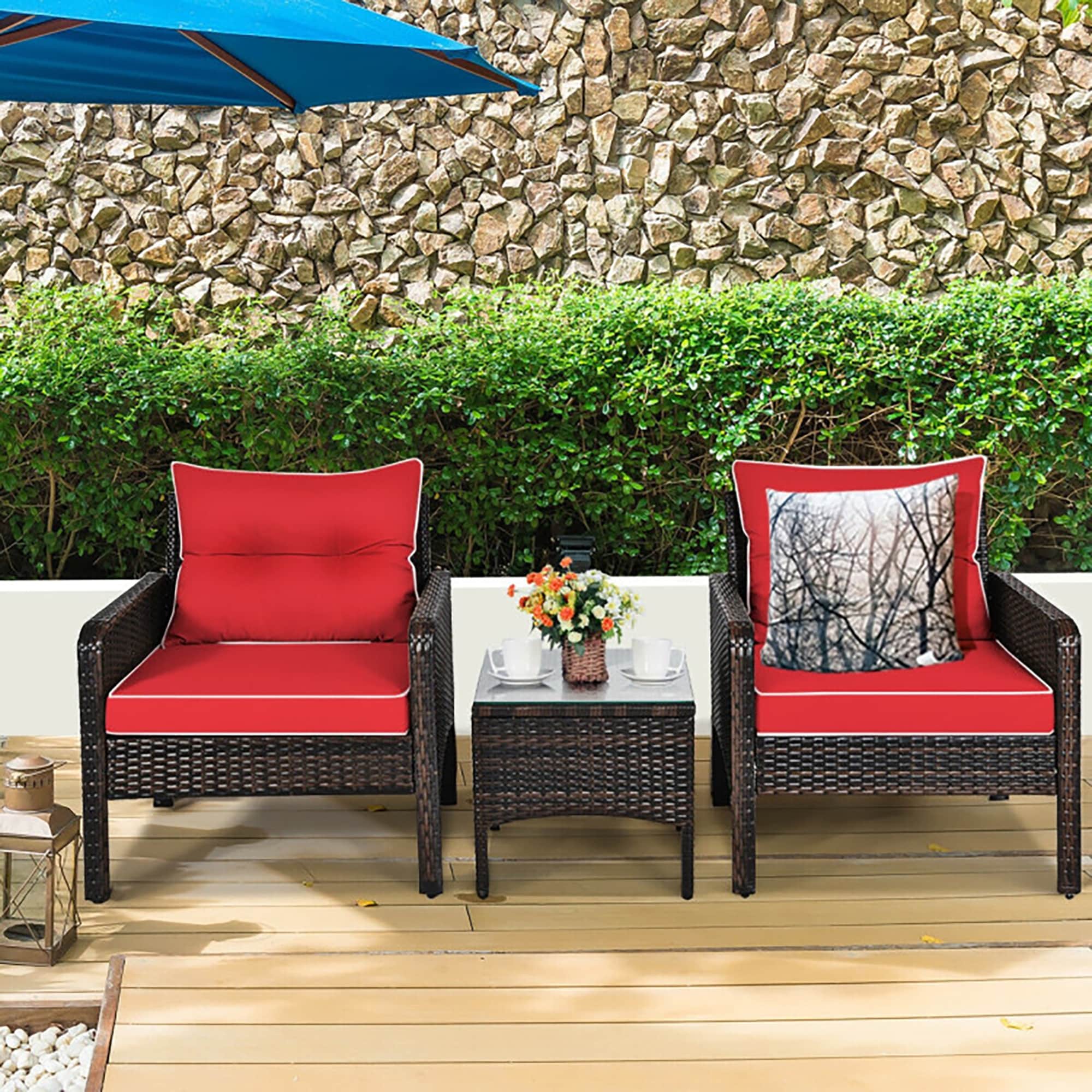CASAINC CEW-HZ012RDDB05 Patio-Conversation-Sets - View #3