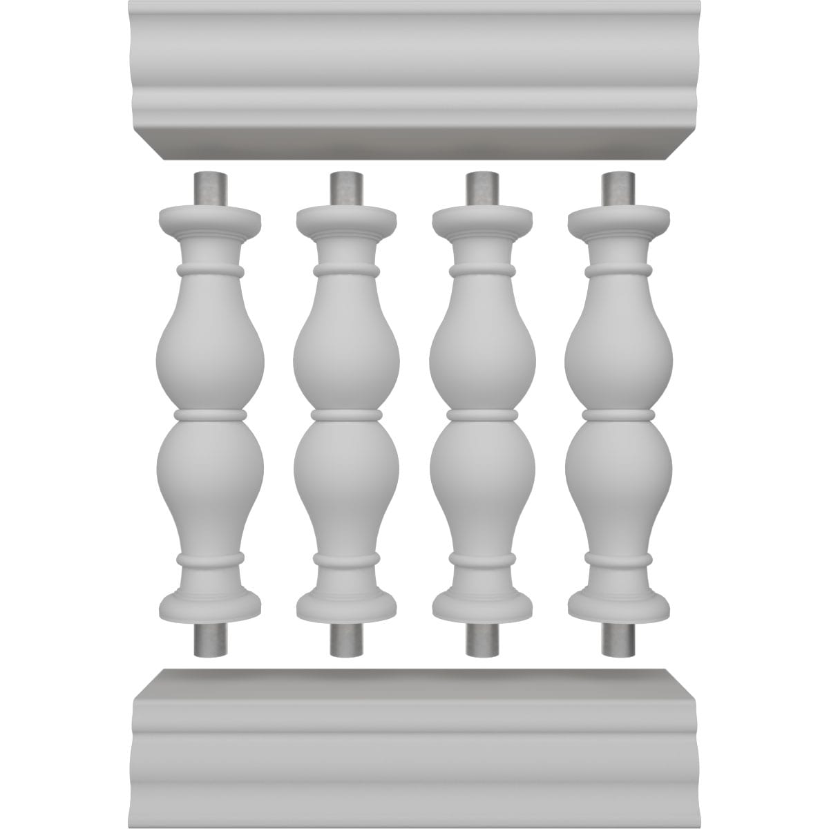 Ekena Millwork BALK32X024AVN railings - View #5