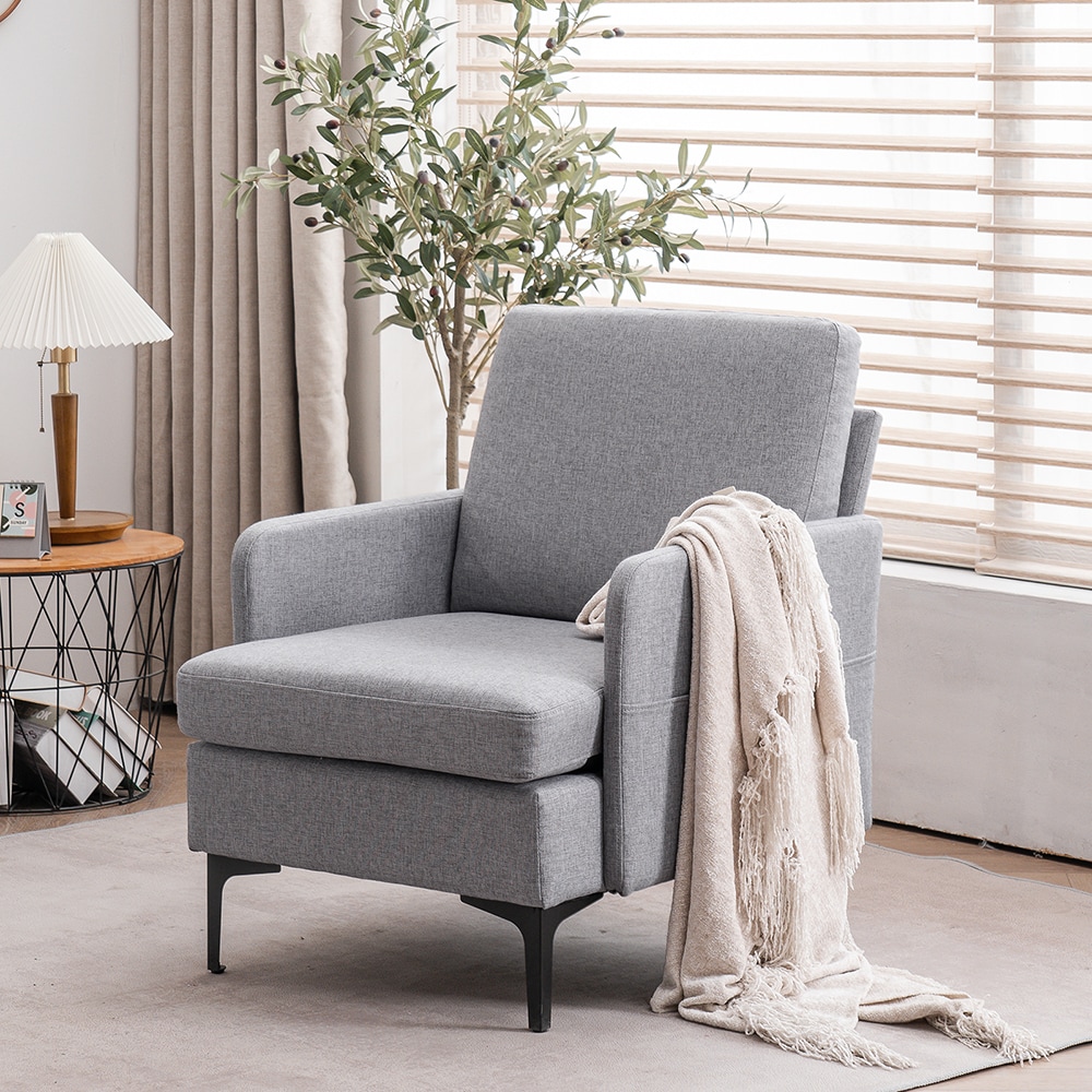Winado LO1G52001068 Modern Gray Accent Chair