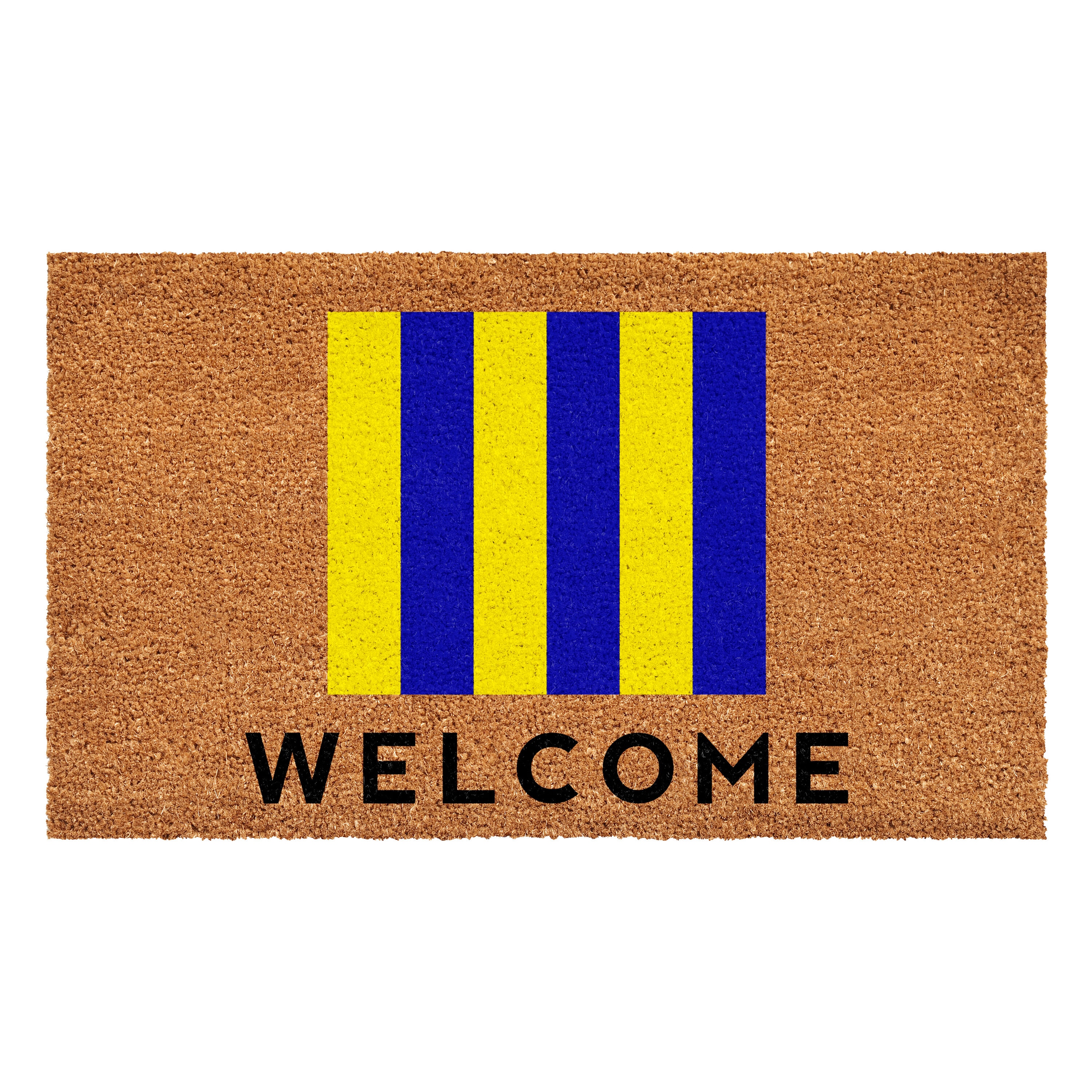 Callowaymills 108122436G 2-ft x 3-ft Multi Coir/Vinyl Rectangular Indoor or outdoor Decorative Welcome Door mat