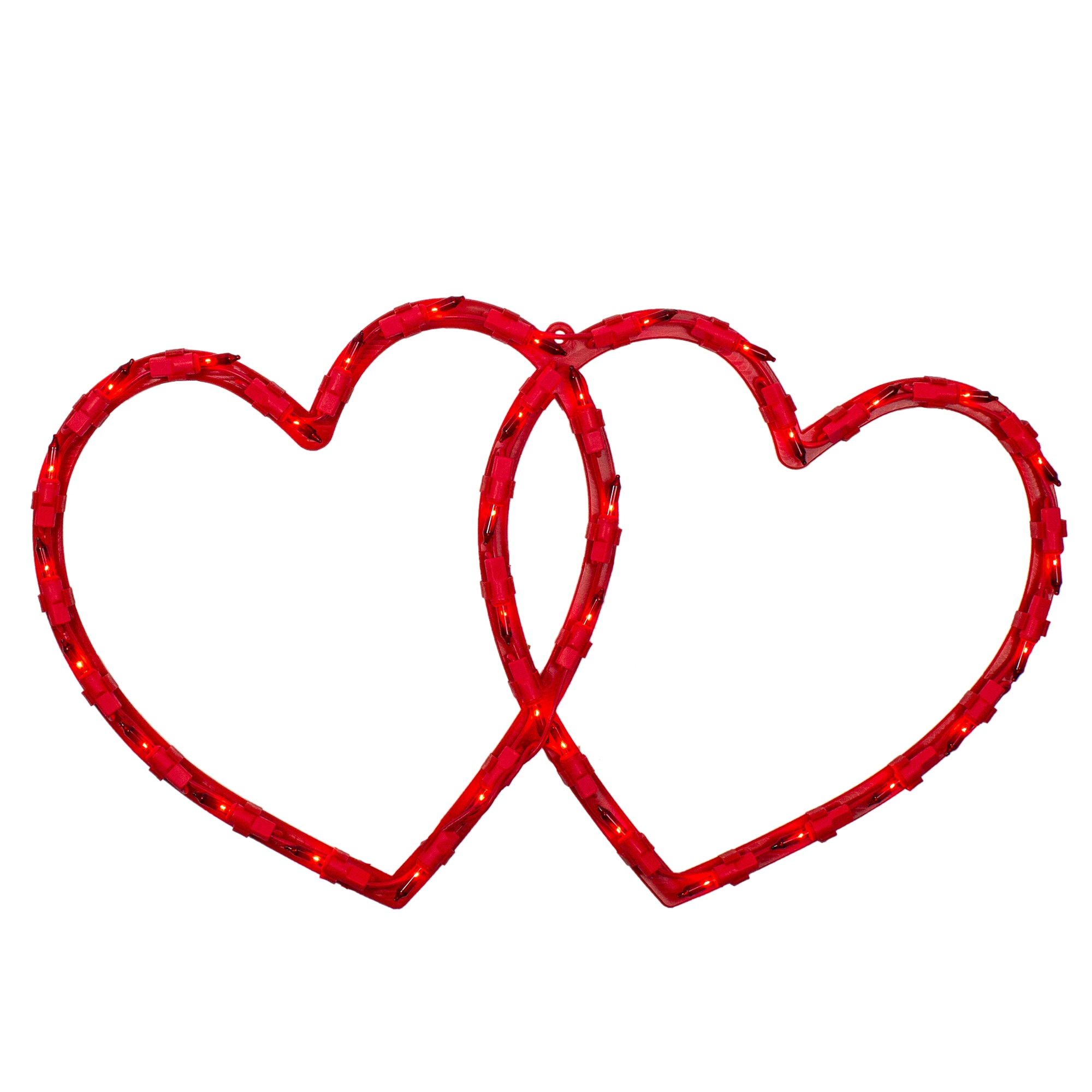 Valentine heart locks and keys in red alternating on 5/8 white single face  satin ribbon, 10 yards