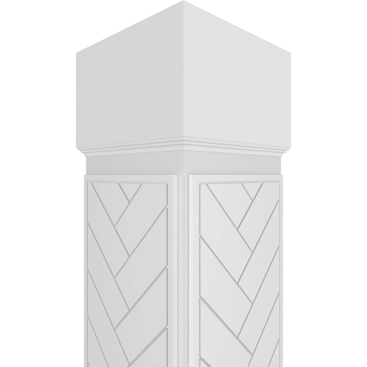 Ekena Millwork CC0810ENHBDCSCS Column-Wraps - View #4