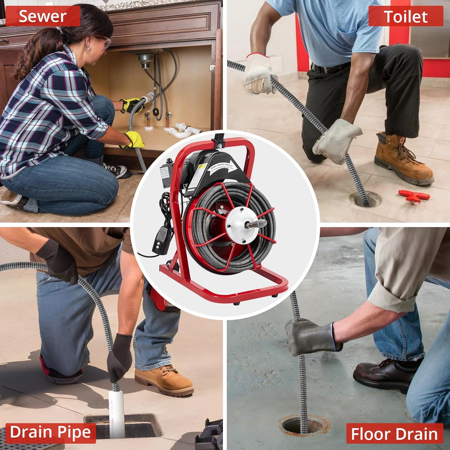 Der Rose GWPHO-0ZKOPFVE Drain-Cleaning-Tools - View #7