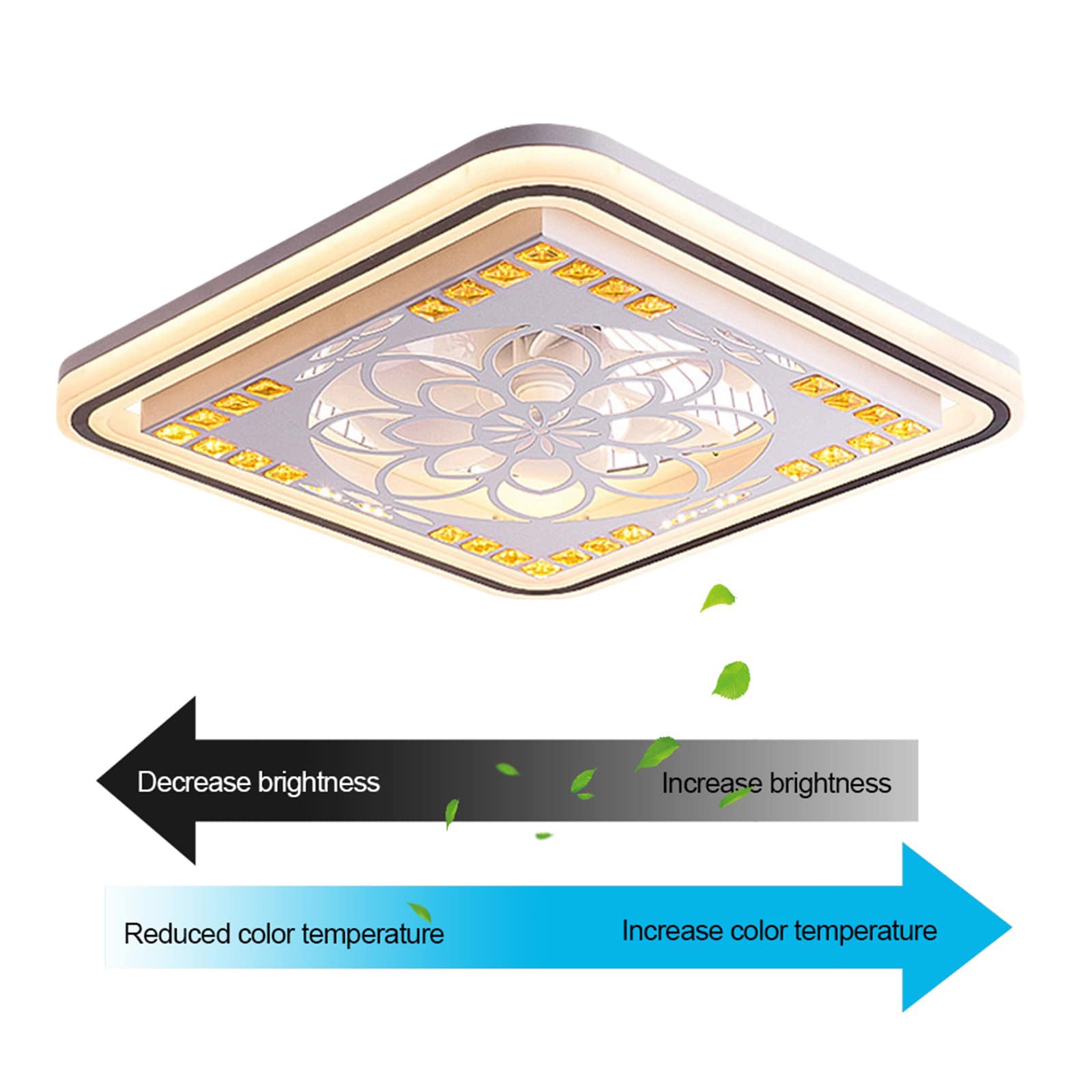 Oukaning HG-WMTZXL-6709-US Ceiling-Fans - View #3