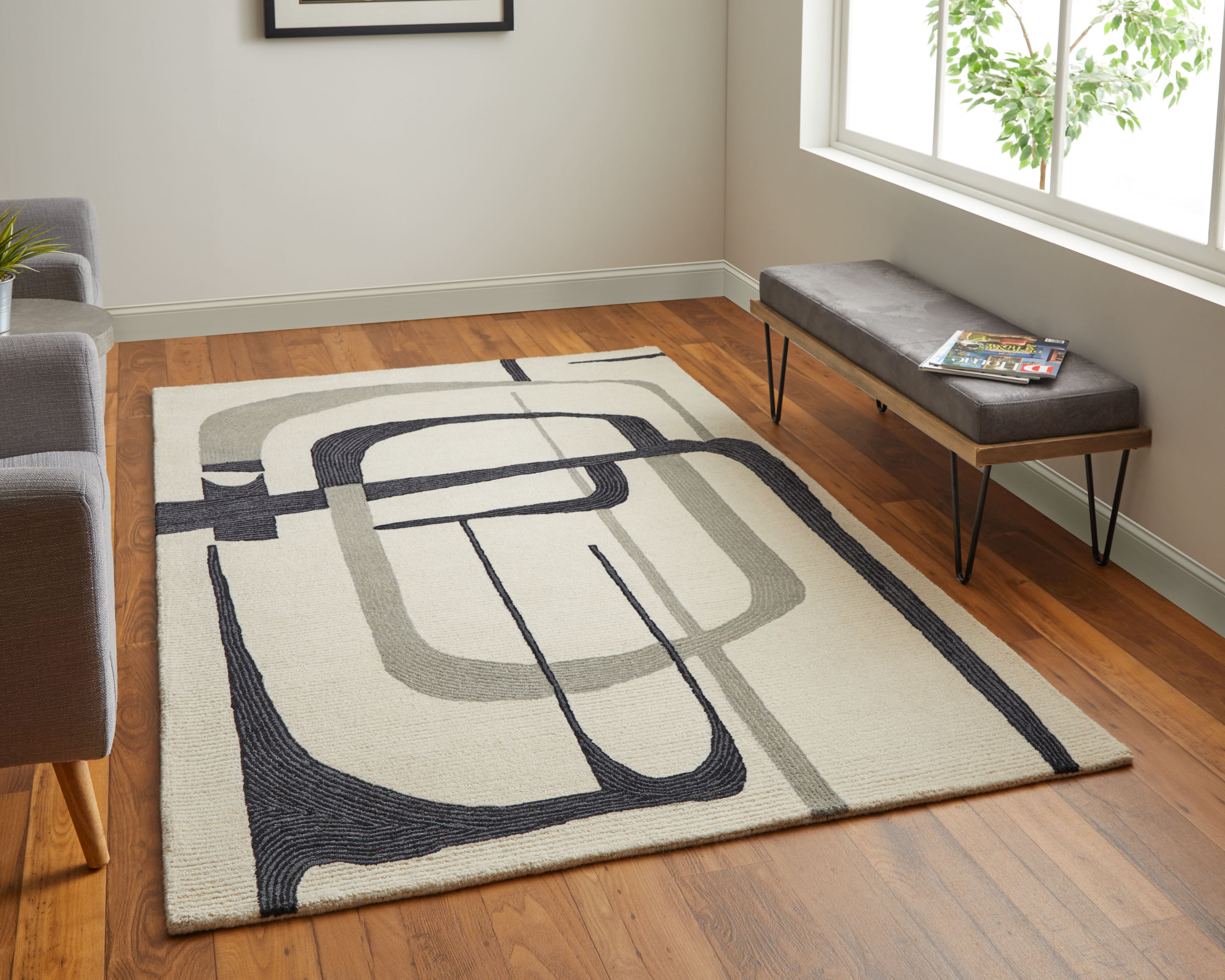 Room Envy MGRR8905IVYBLKP00 rugs - View #2