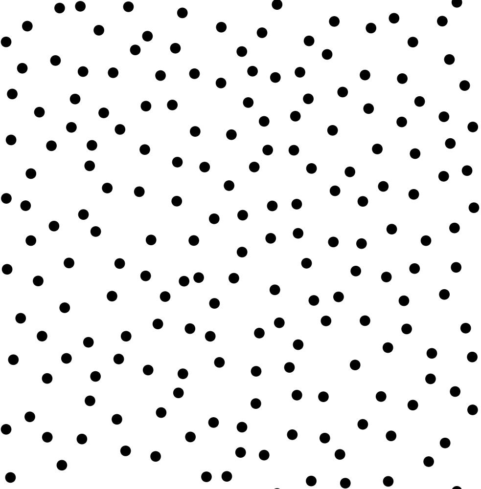 Polka Dot Wallpaper by Sugar Paper  Black On White