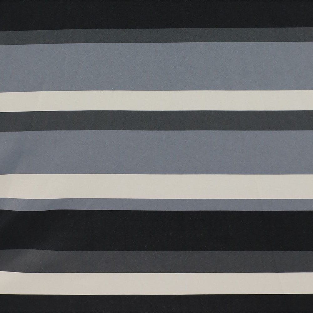 9-Foot Red and Beige Striped Aluminum Patio Umbrella