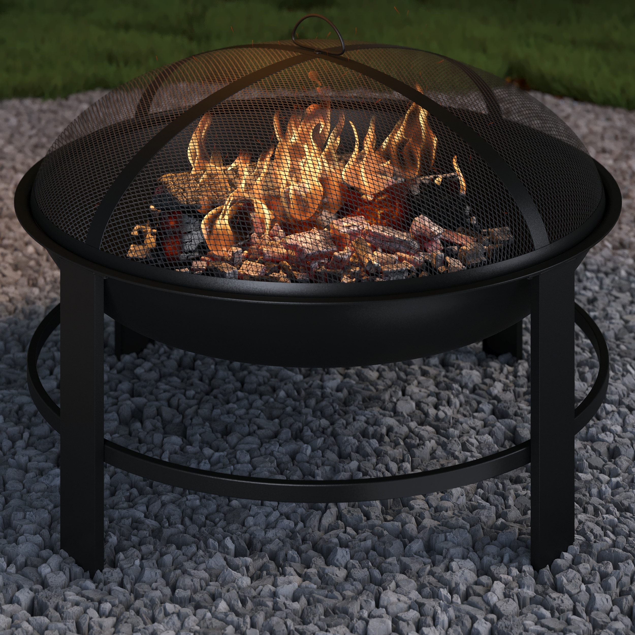 Master Forge DS-66164 Outdoor-Woodburning-Firepits - View #4