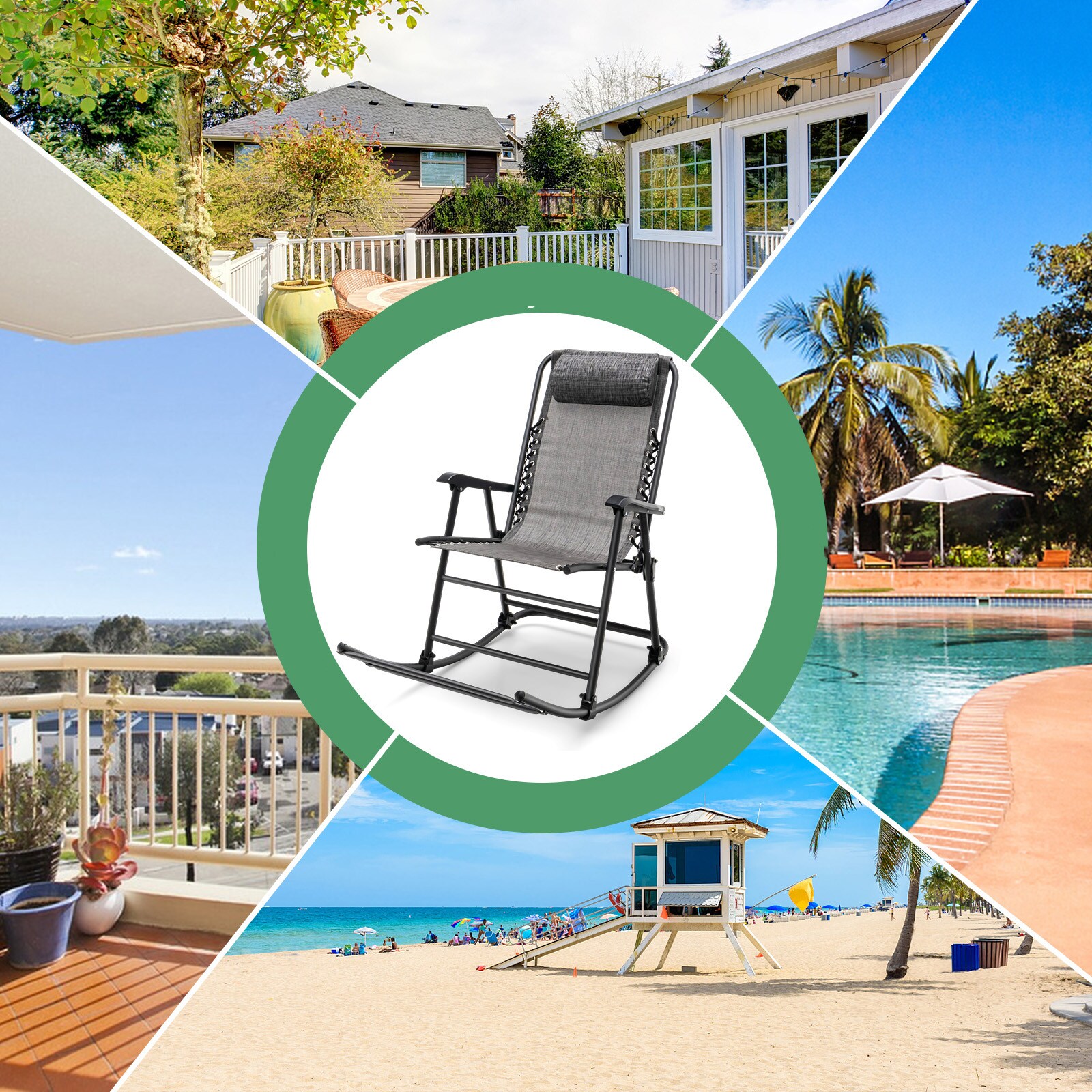 Costway OP71004GR Patio-Chairs - View #5