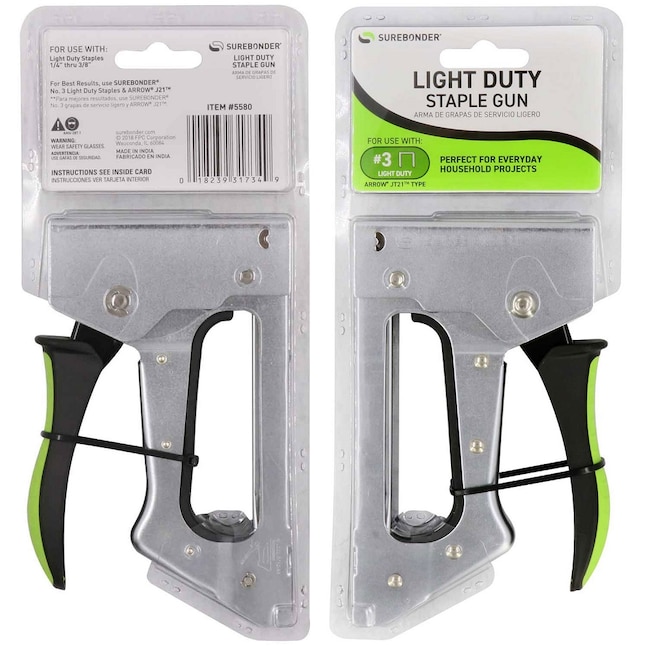 Light Duty Household Staple Gun #3 Staples