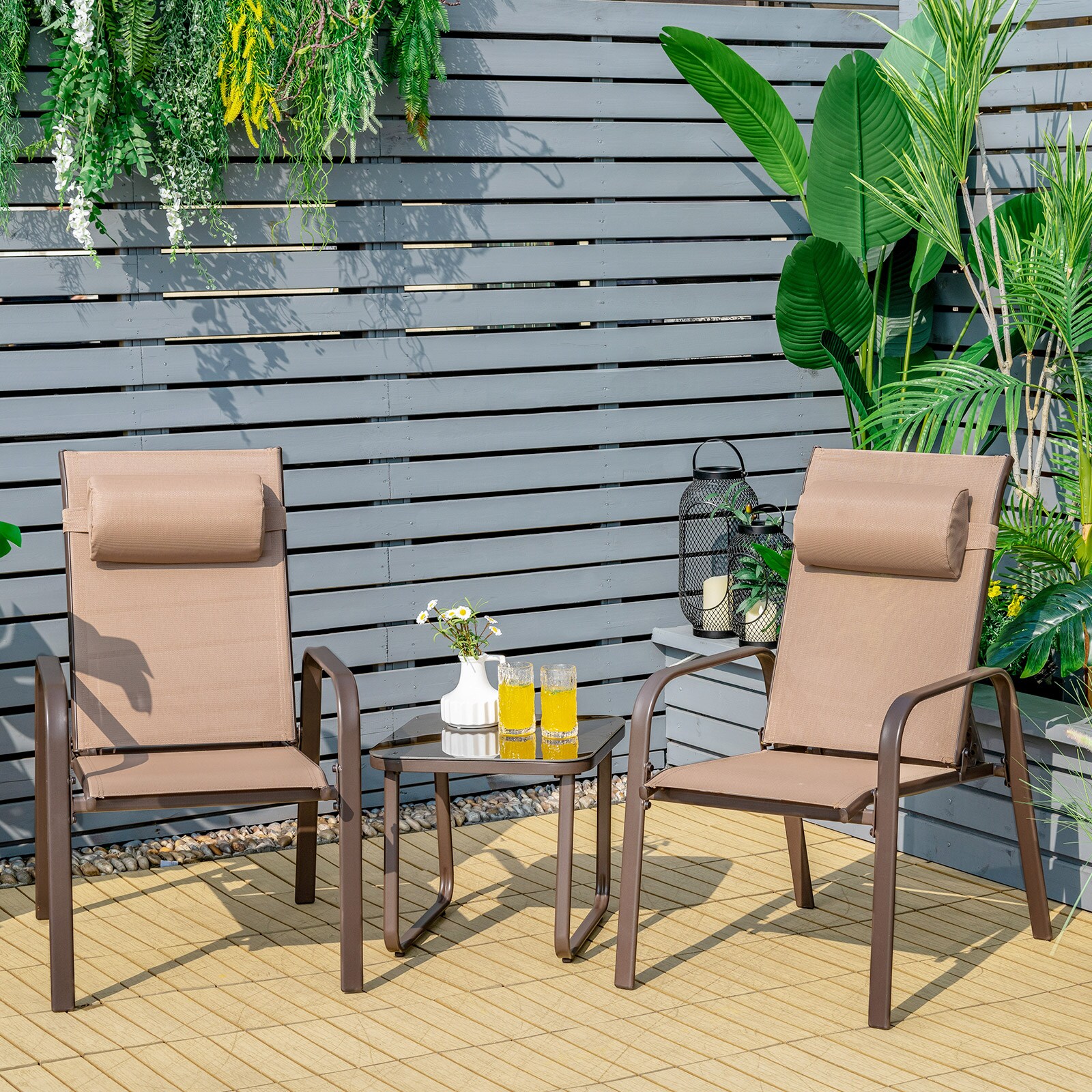 Slickblue D-CO-FC22201PN Patio-Conversation-Sets - View #2