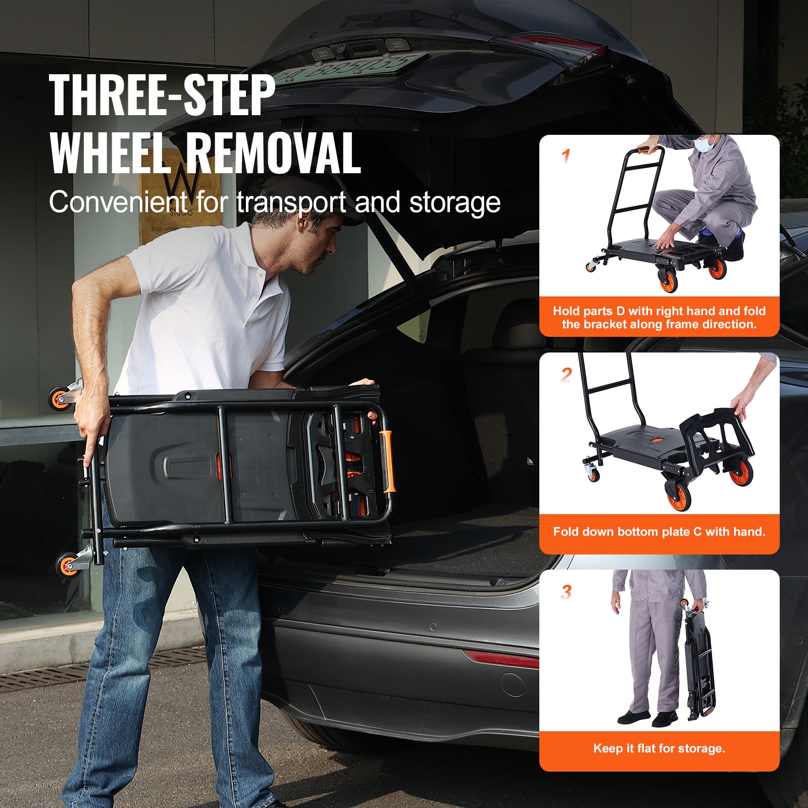 Justincity LJT0415HG25 Hand-Truck-Dollies - View #6