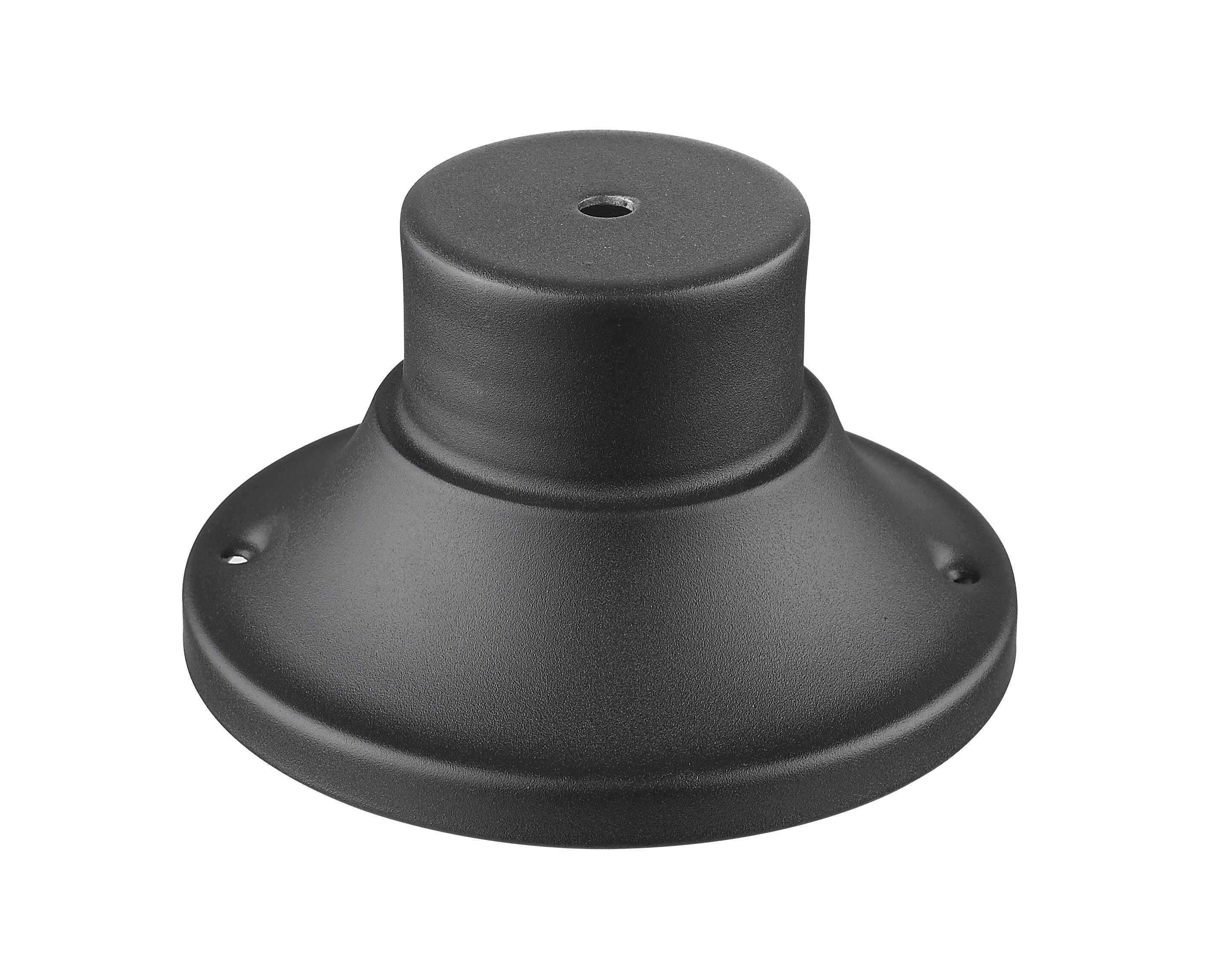 Z-Lite 553PM-BK Pier Mounts 3.75-in Black Modern/contemporary Outdoor Pier mount
