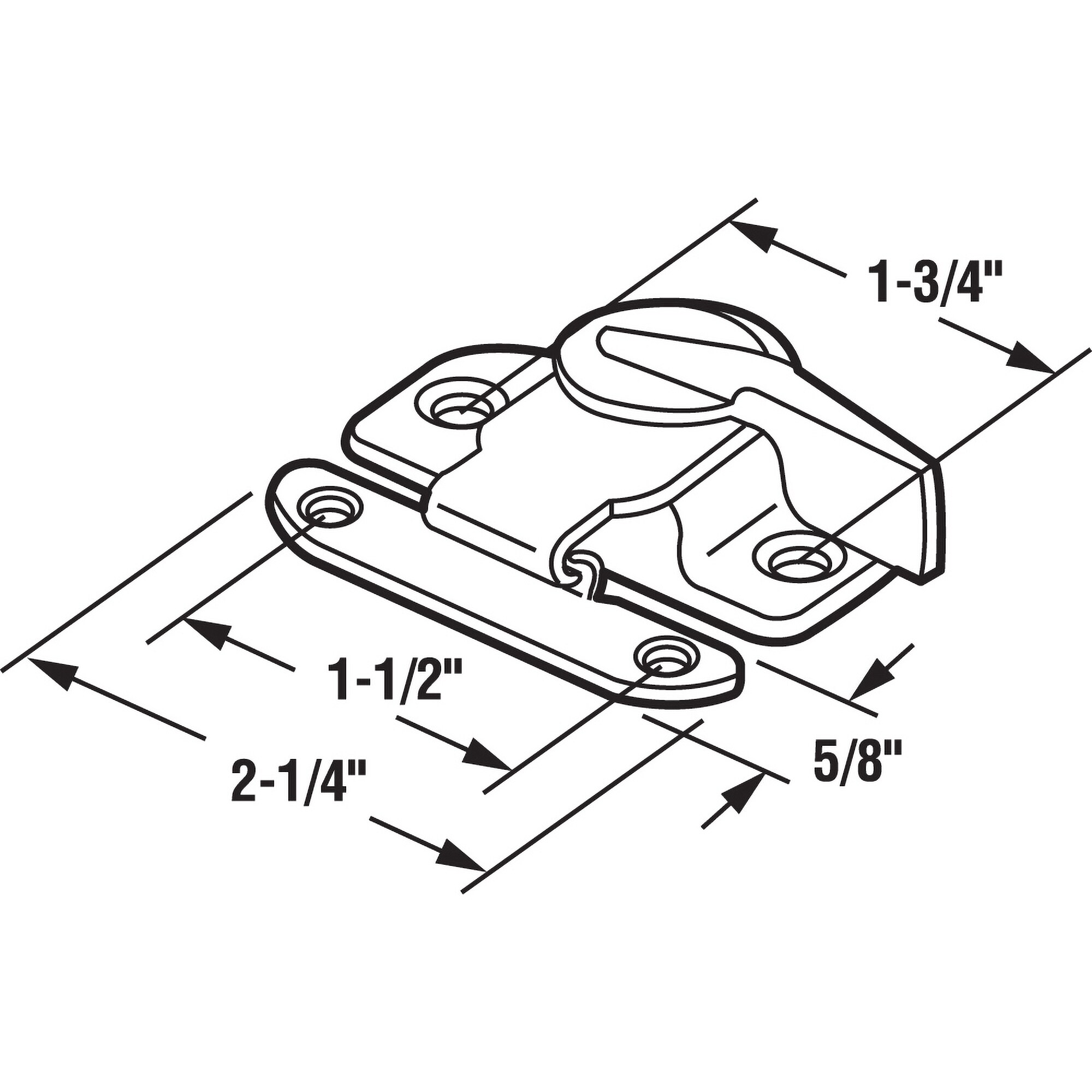 Gatehouse U 9924-L Horizon-Sliding-Wndw-Pulls-Latches - View #3