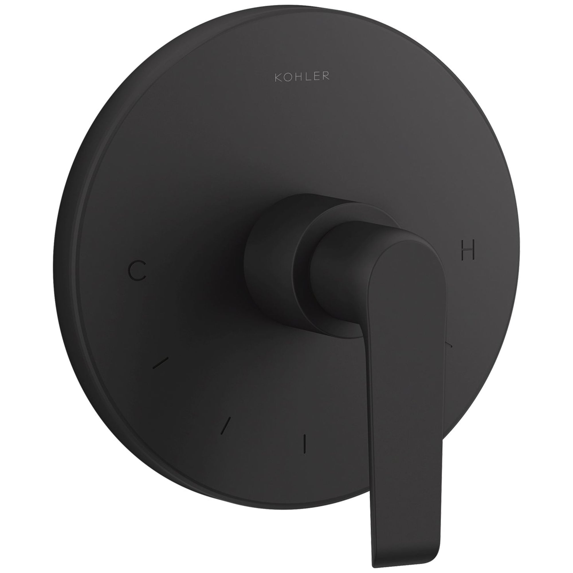 KOHLER K-T97022-4-BL Matte Black Lever Shower Faucet Handle