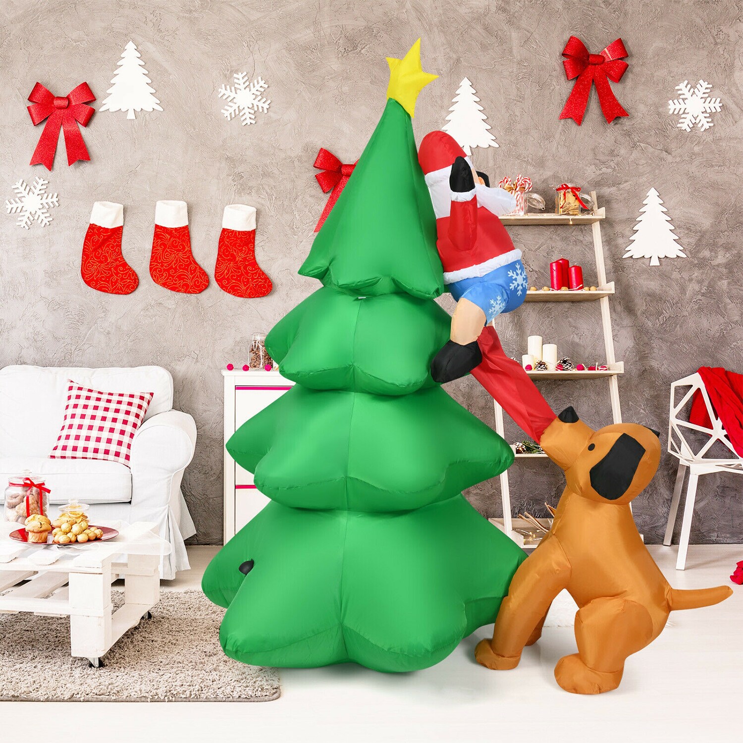 WELLFOR HYZ23946US Christmas-Inflatables - View #7
