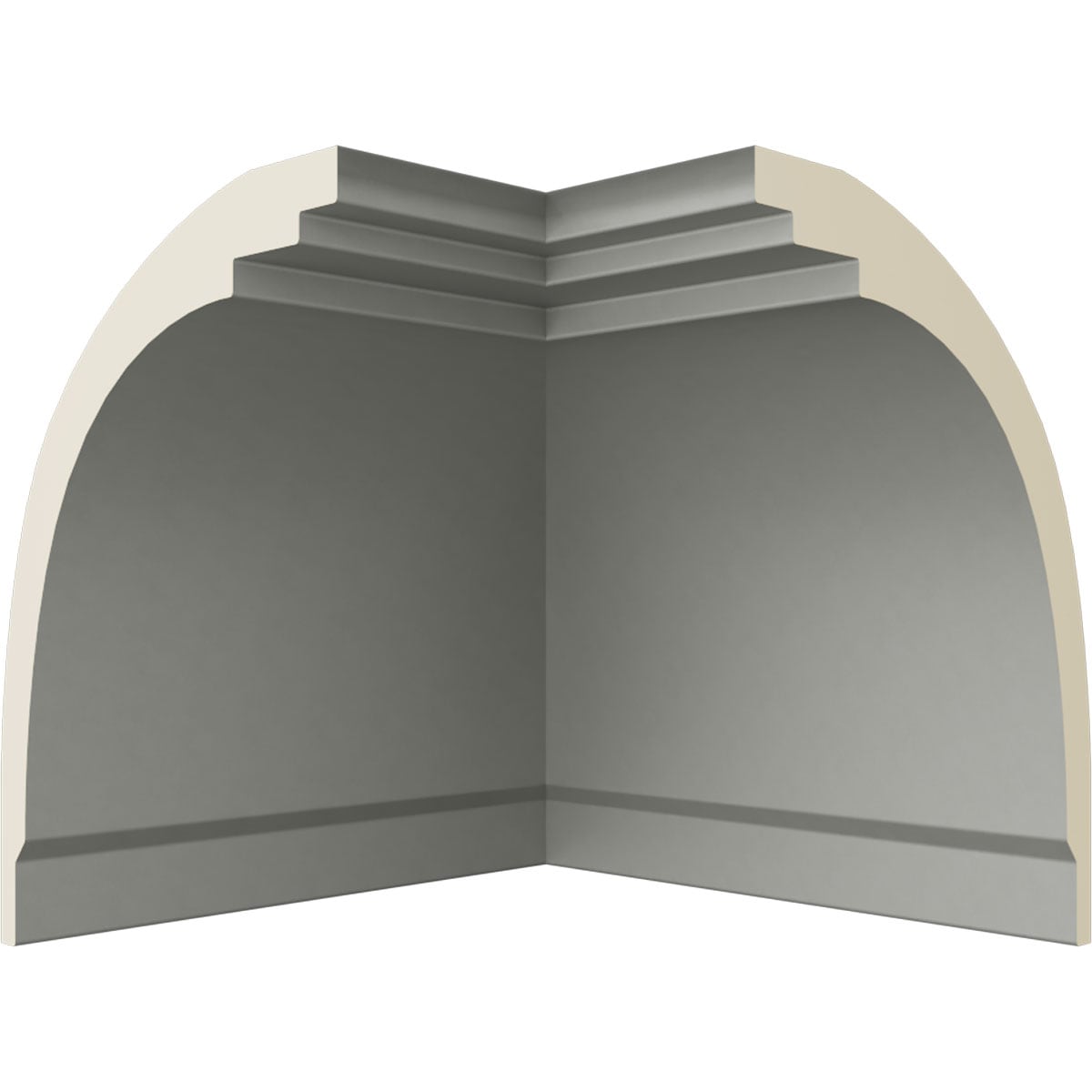 Ekena Millwork MIC04X04BR Moulding-Blocks - View #2