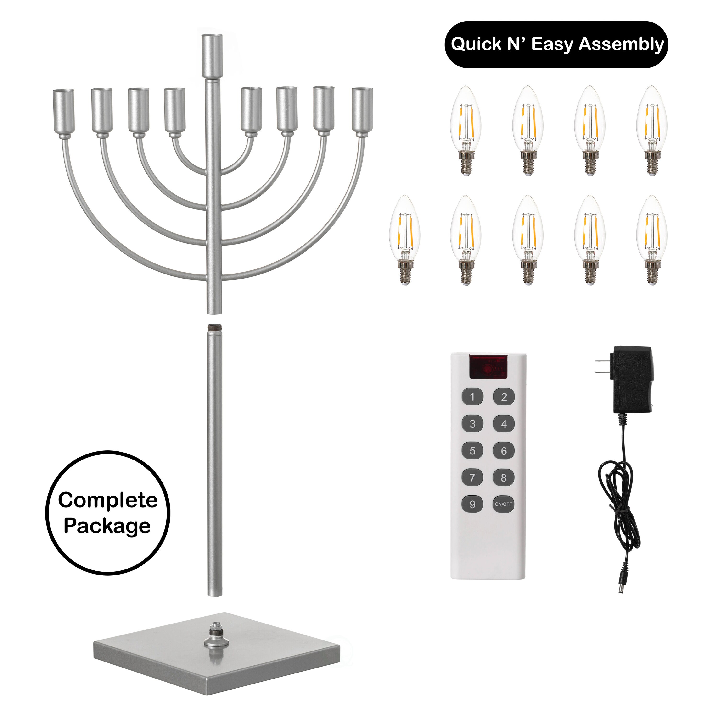 Vintiquewise QI004694SL Indoor-Hanakkah-Decor - View #6