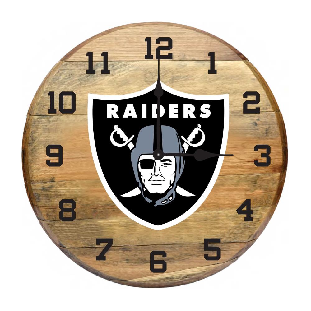 Analog Oakland Raiders Clocks at Lowes.com