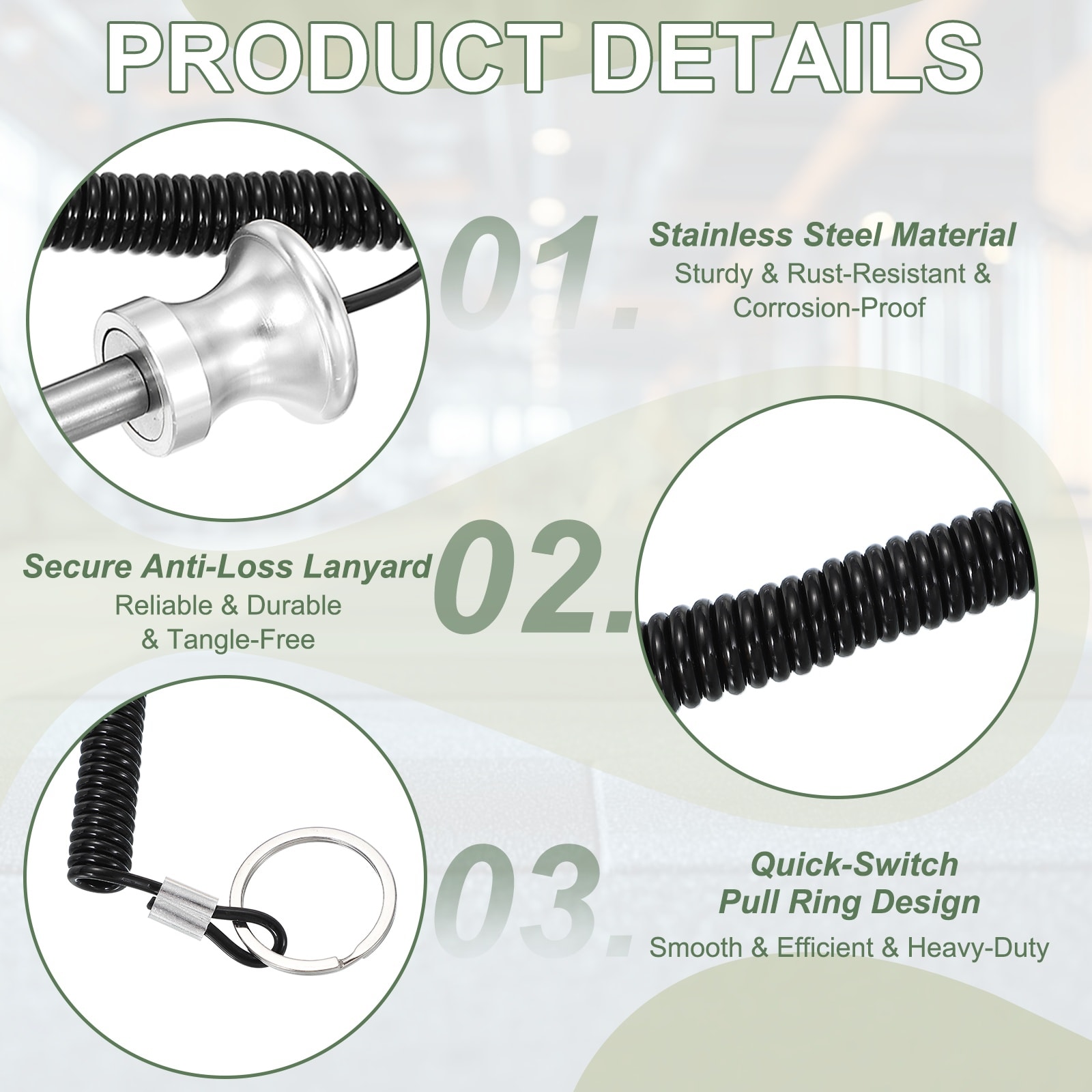 Unique Bargains S26050800UX3813 Weight-Training-Accessories - View #3