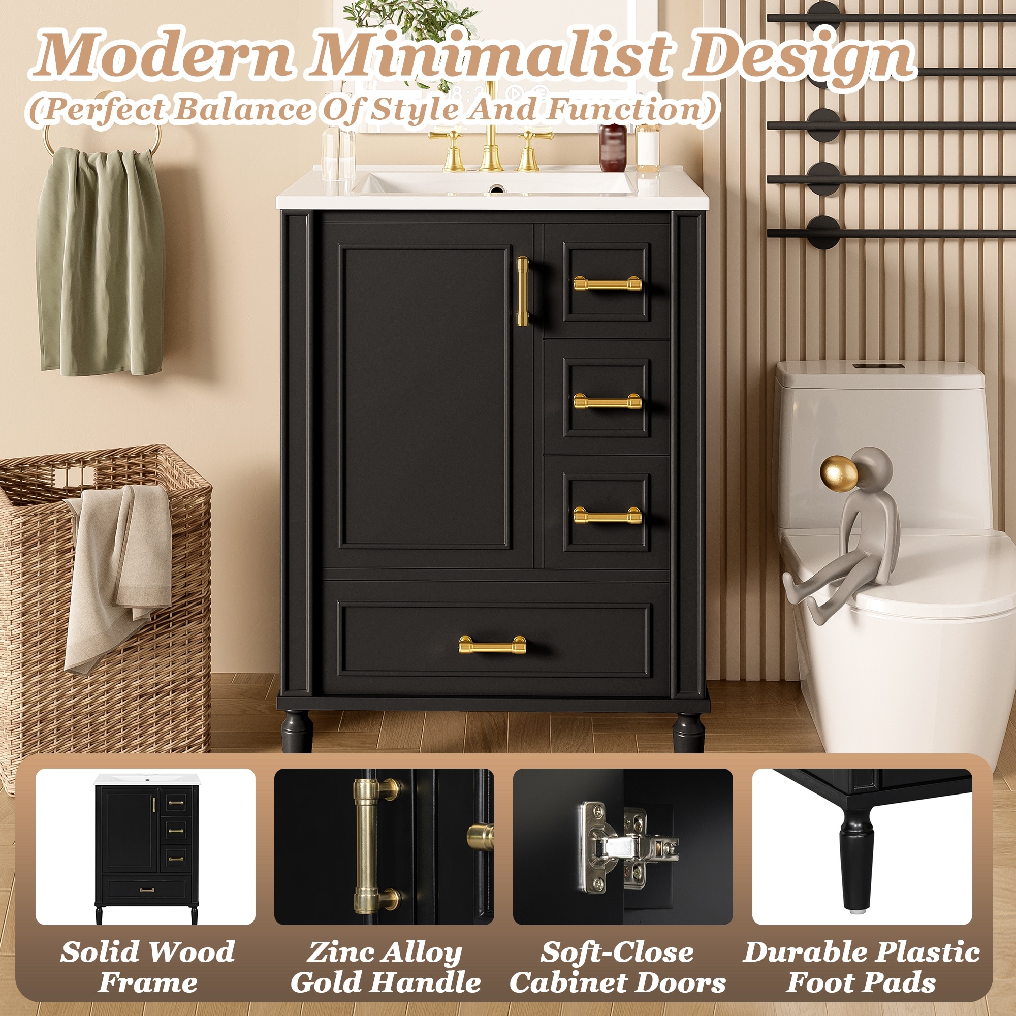 HyperDrop Cart B-6R7U8R8T1B9P Bath-Vanity-Combo - View #4