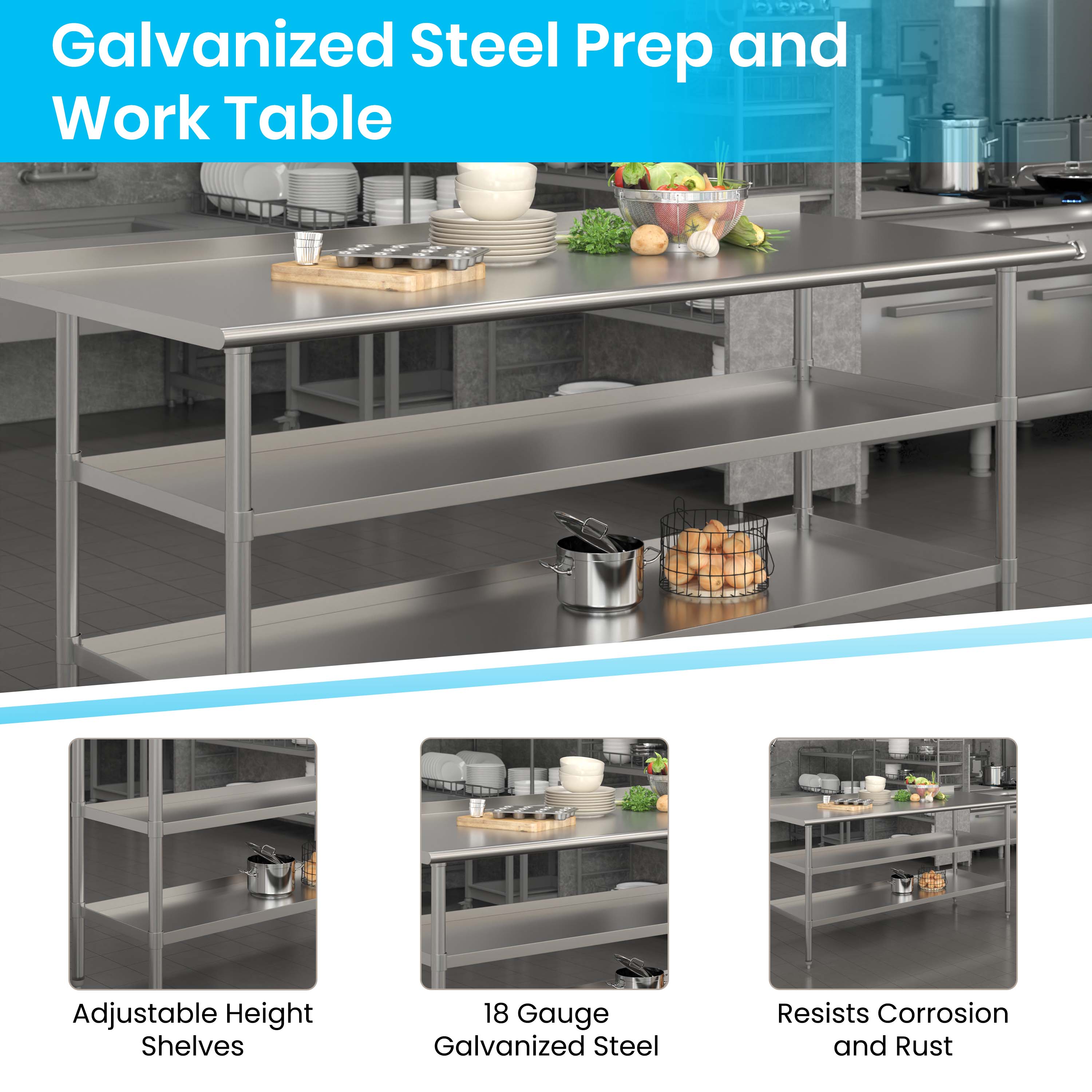 Flash Furniture 840196339085 Dining-Tables - View #4