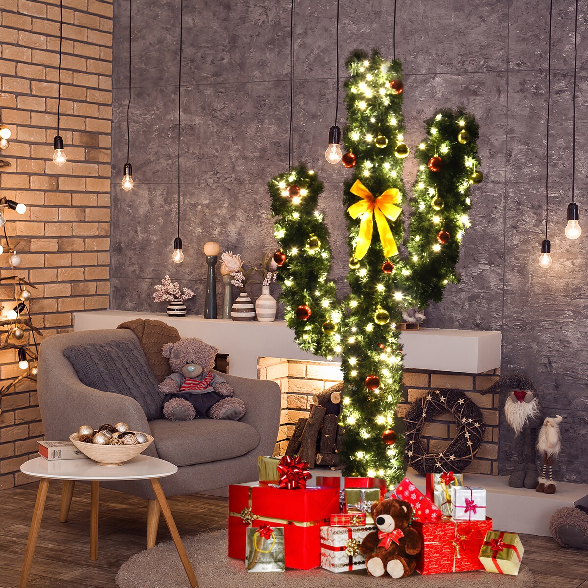 WELLFOR CM-HWY-20645 Artificial-Christmas-Trees - View #8
