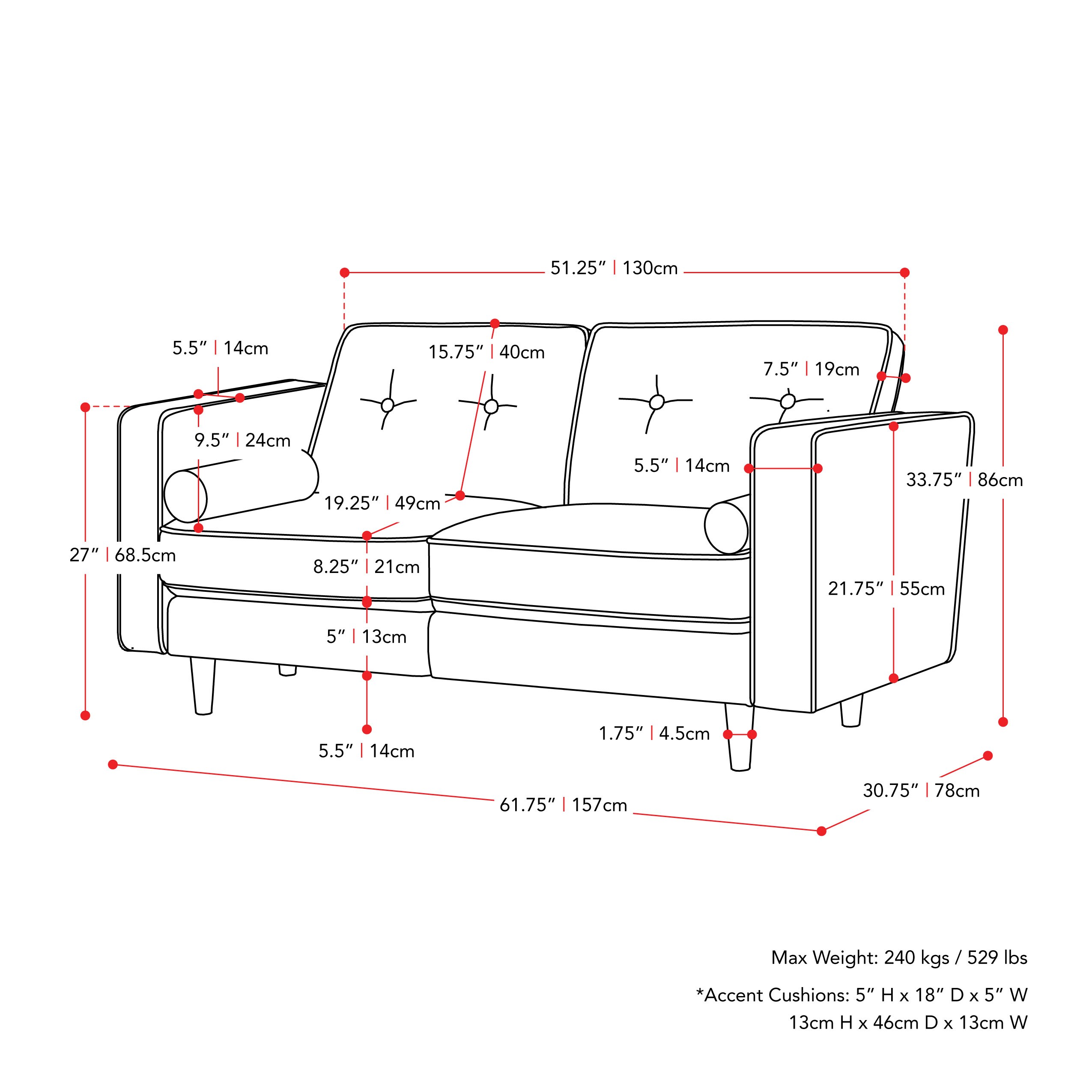 CorLiving LGA-401-Z1 Living-Room-Sets - View #14