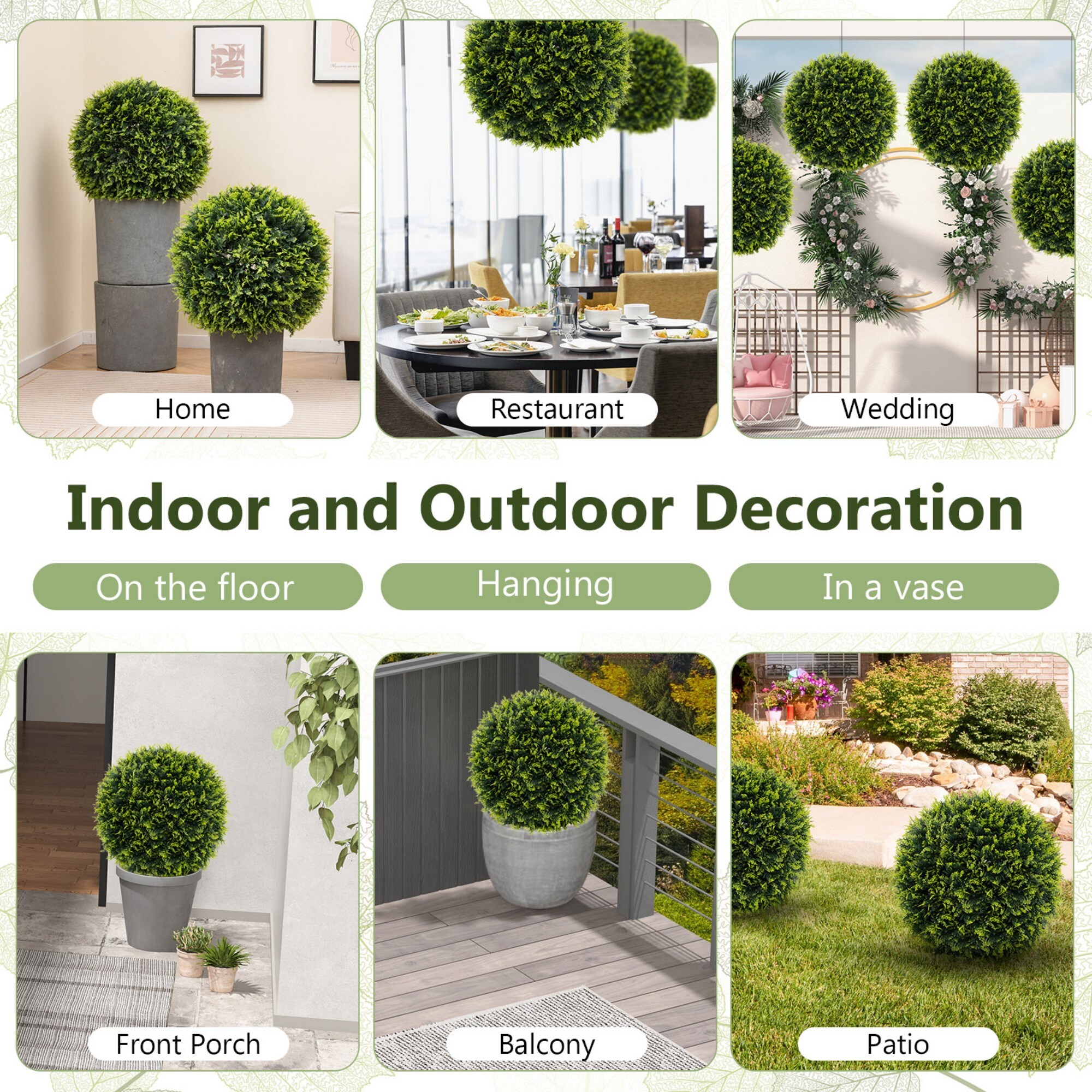 Poinic CWZH10292-M Artificial-Plants-Trees - View #5
