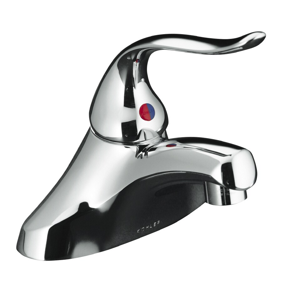 Kohler Coralais Polished Chrome 4 In Centerset 1 Handle Watersense Bathroom Sink Faucet With 4914