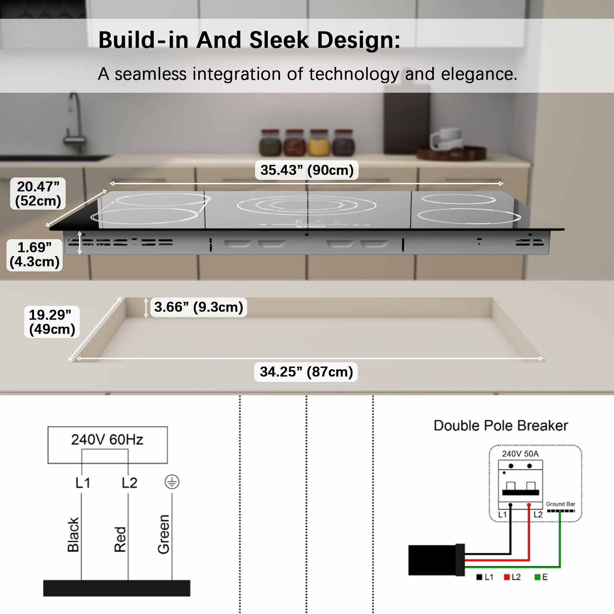 XKITCHEN RCKT4B905 Elec-Cktp - View #6