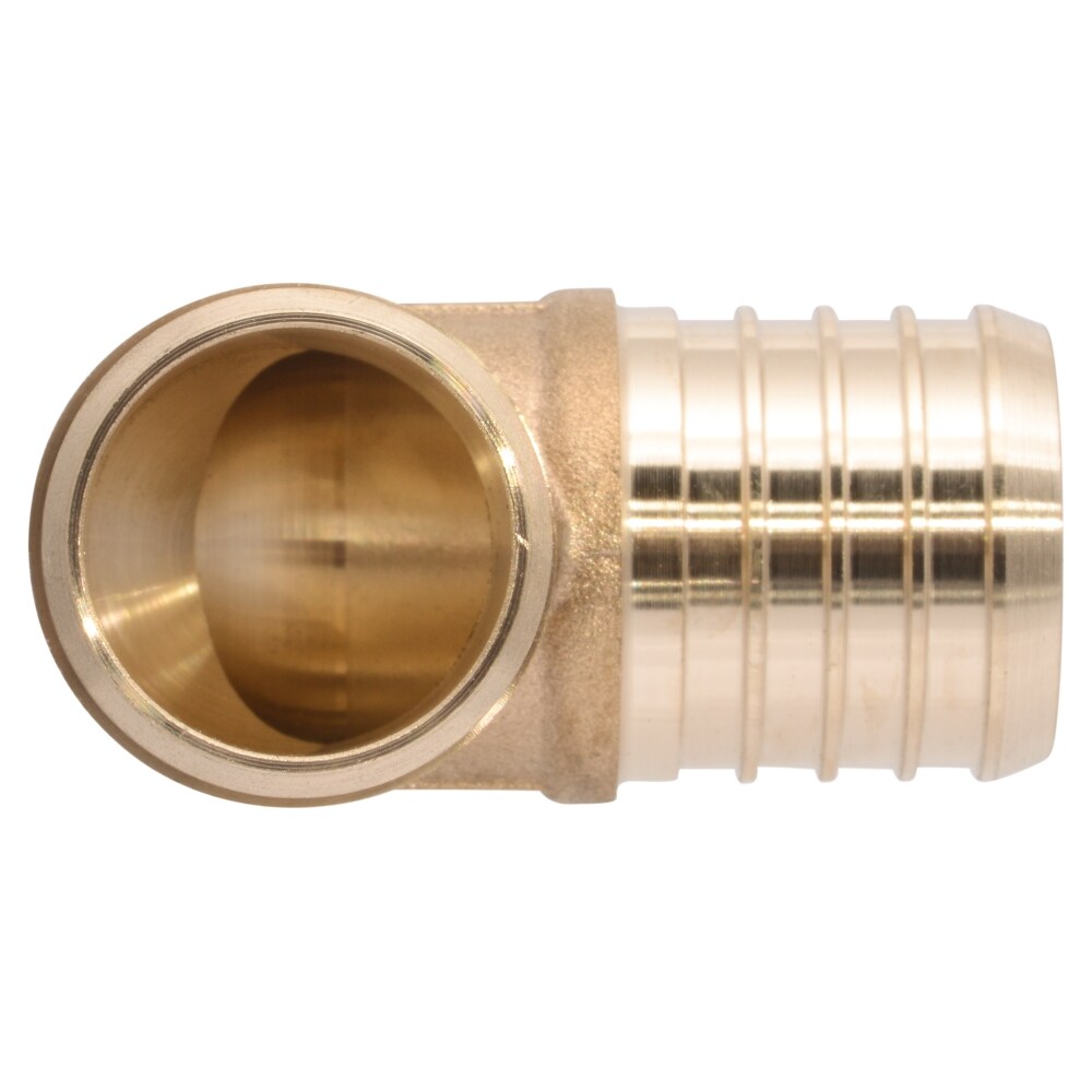 1/4 FPT, Brass Pipe 90 deg Elbow - 3500X4 - Hi-Line Inc.