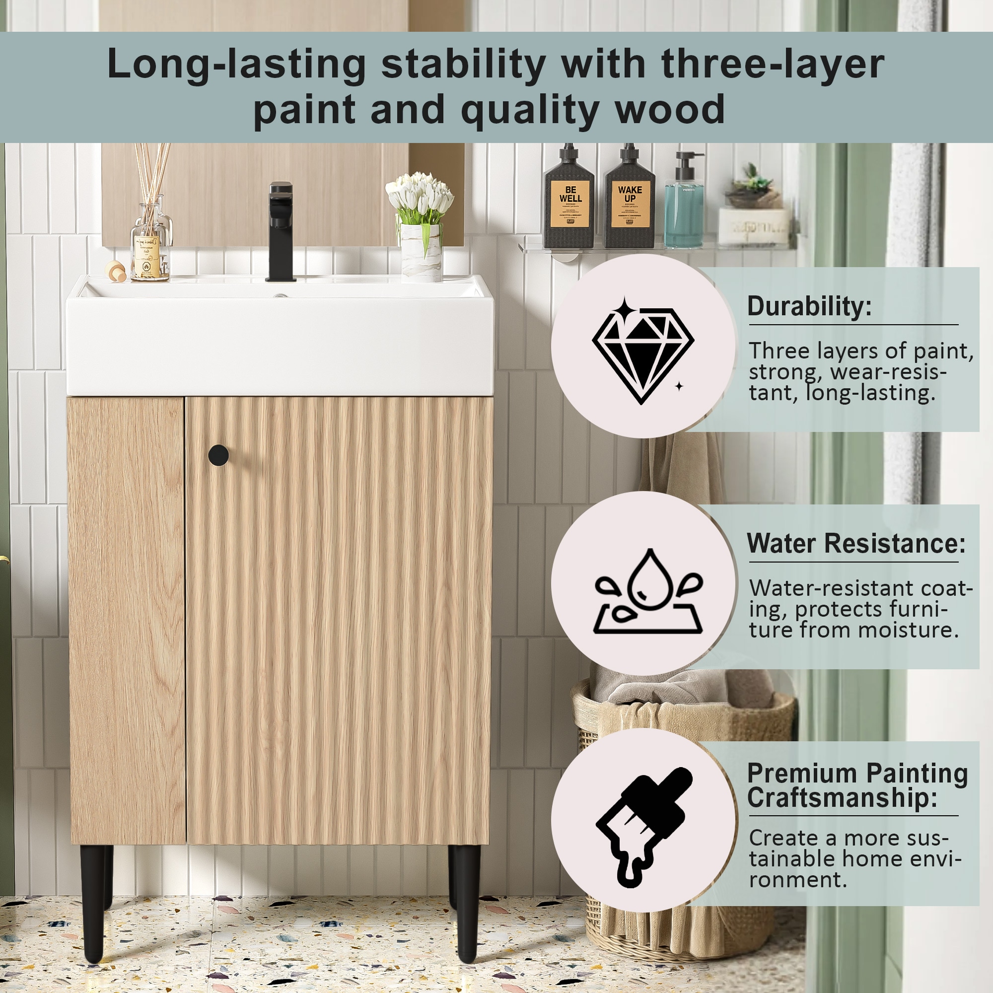 GDFStudio 345555 Bath-Vanity-Combo - View #3