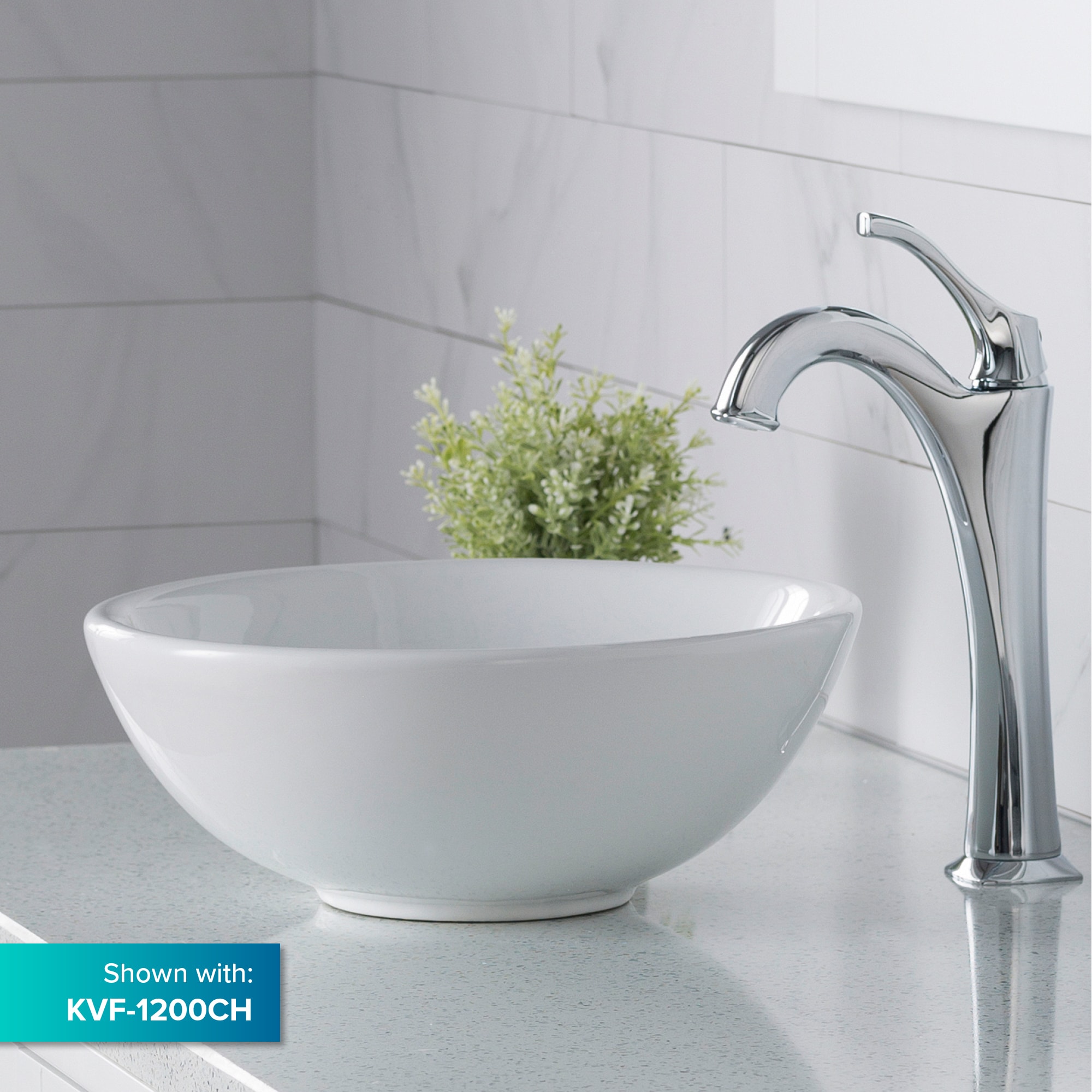 Kraus KCV-341 Bath-Sink - View #9
