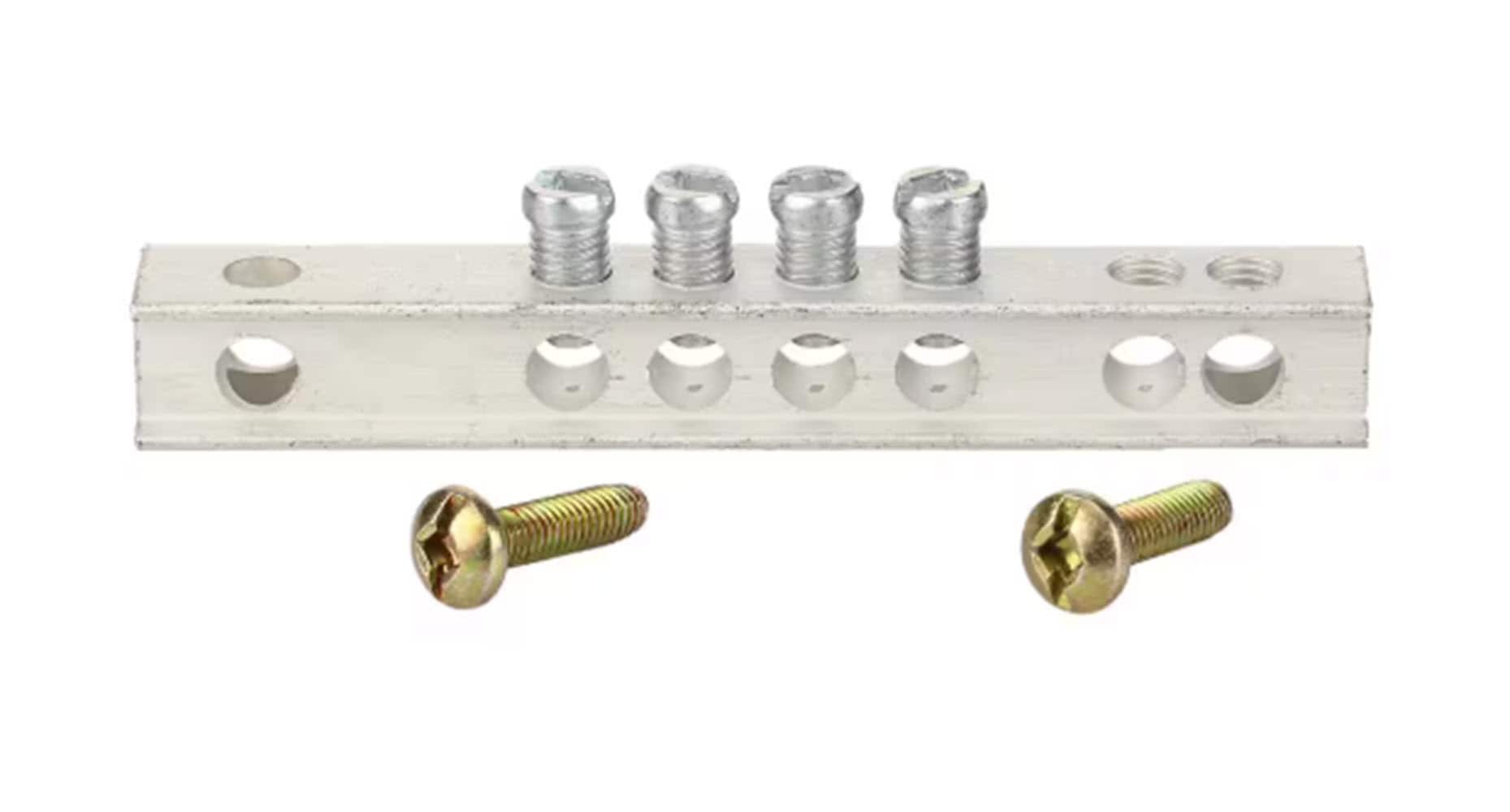 GE TGK4CP 4 Terminal Aluminum Ground bar kit