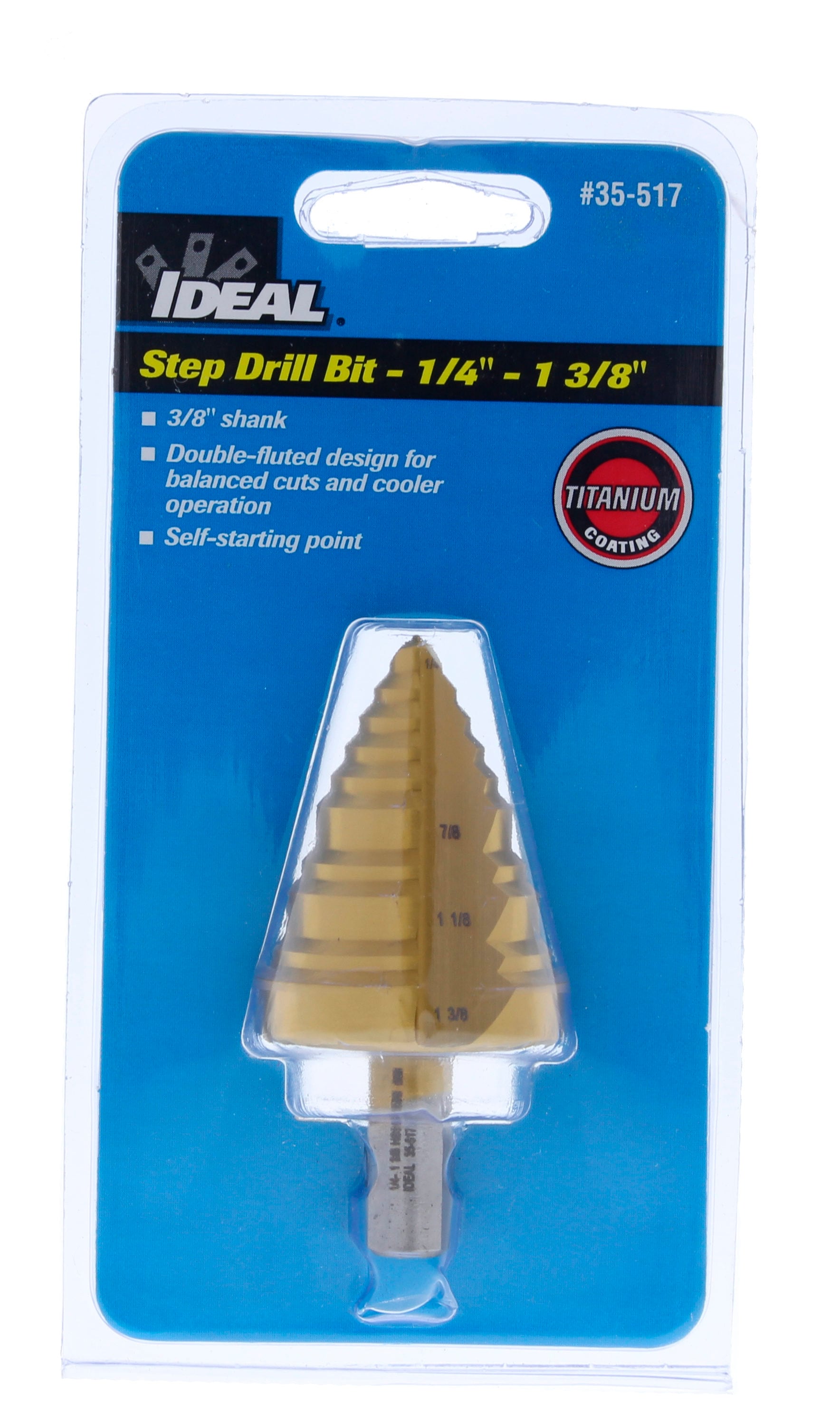 IDEAL 35-517 Metal-Step-Drill-Bits - View #6